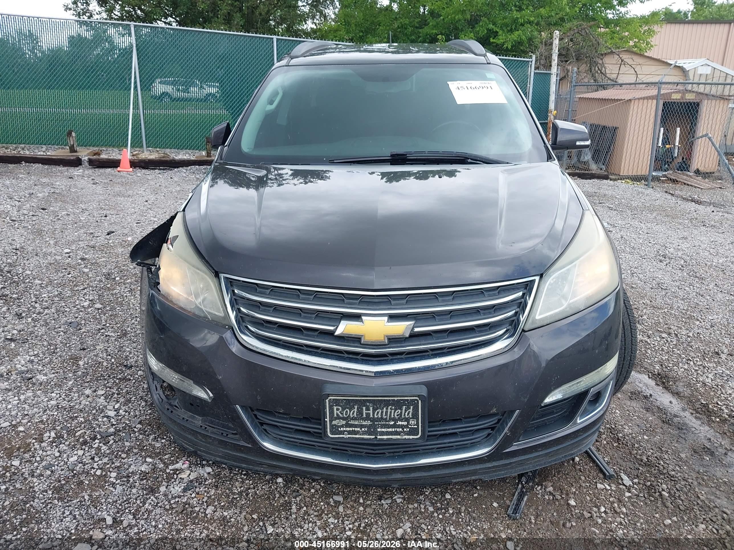2015 Chevrolet Traverse 1lt Gray vin: 1GNKVGKD9FJ324559