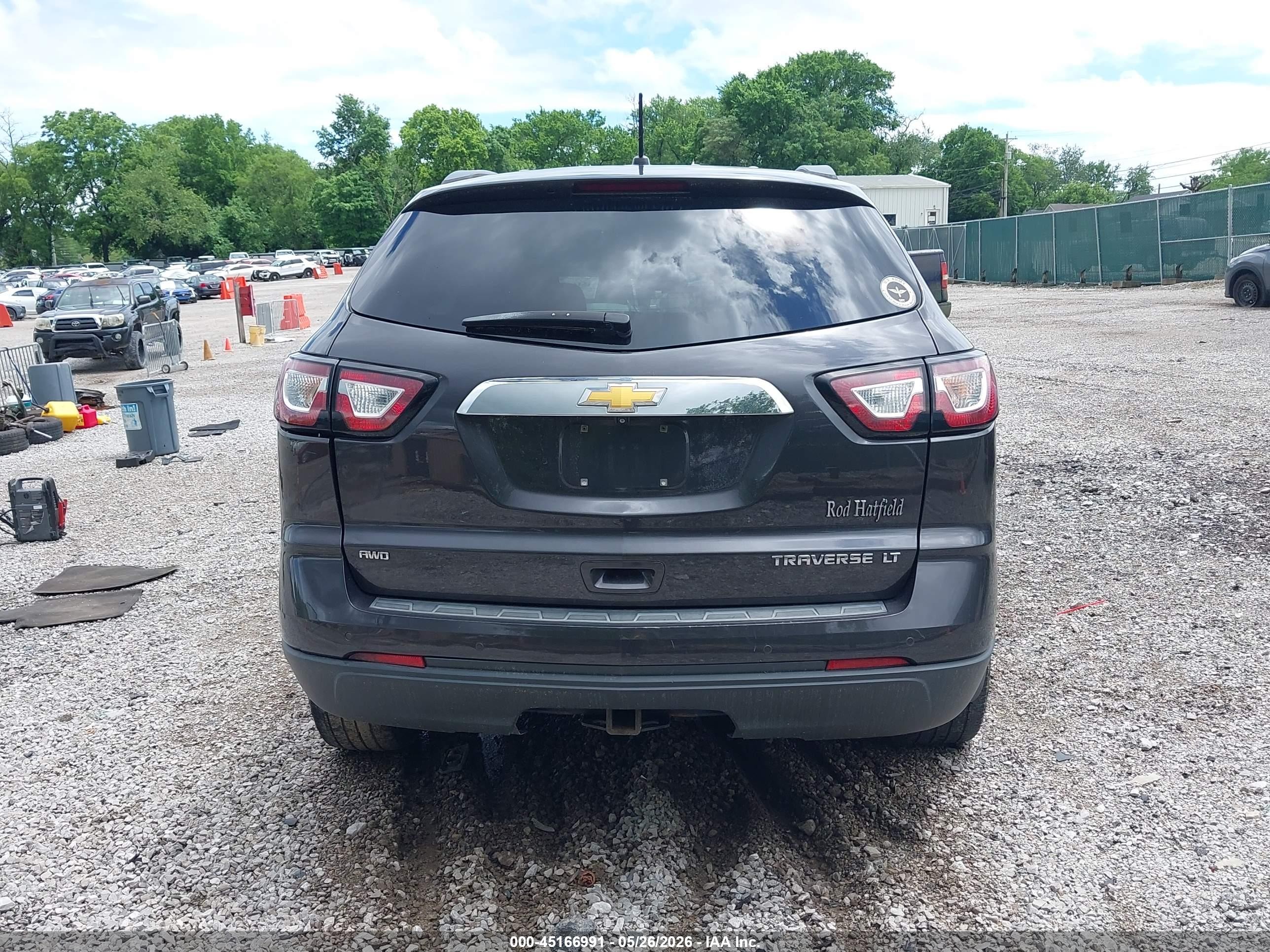 2015 Chevrolet Traverse 1lt Gray vin: 1GNKVGKD9FJ324559