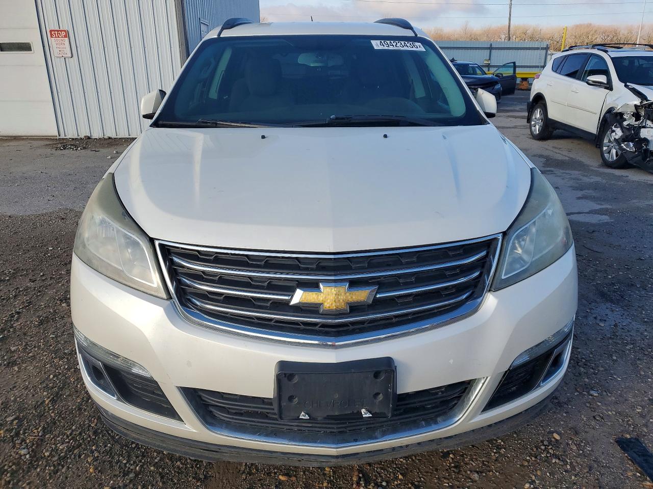 2015 Chevrolet Traverse Lt White vin: 1GNKVGKDXFJ324196