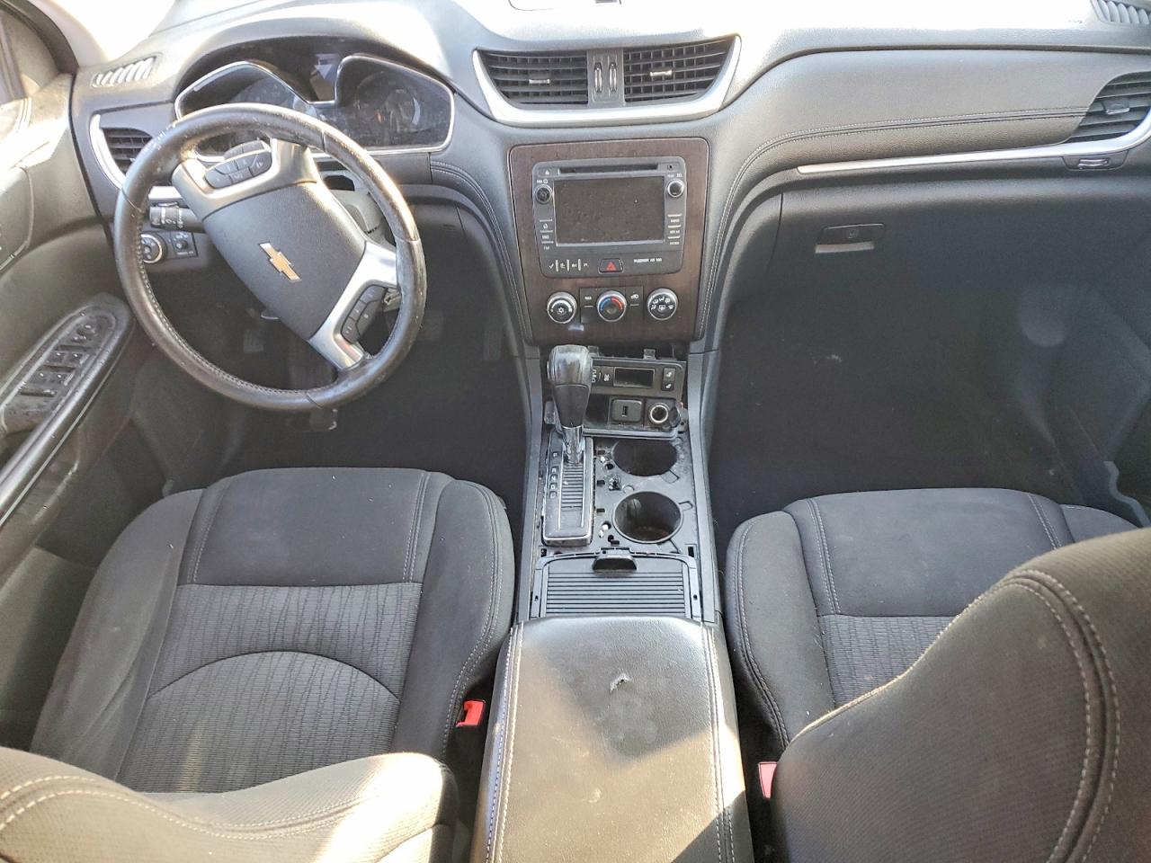 2015 Chevrolet Traverse Lt White vin: 1GNKVGKDXFJ324196