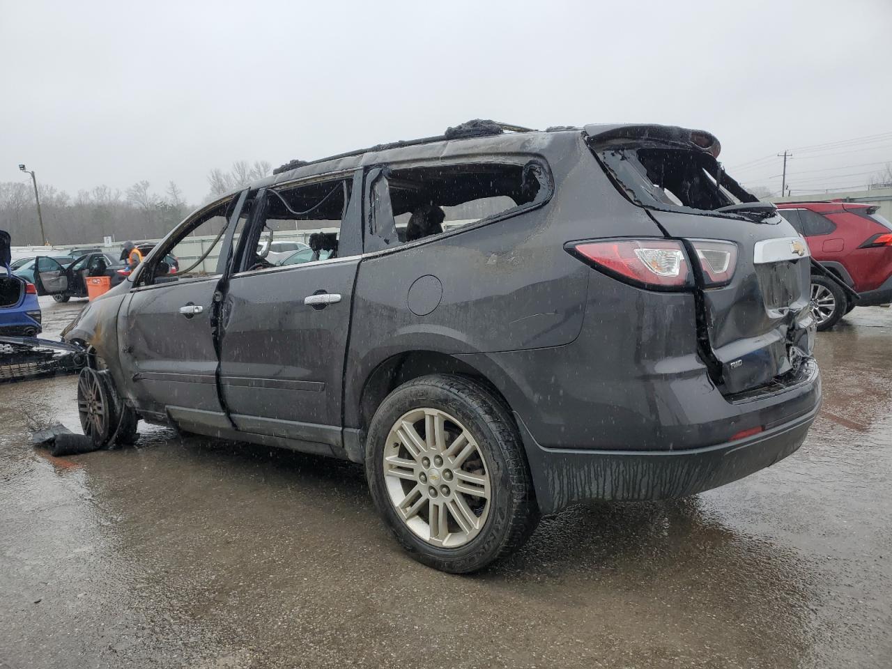 2015 Chevrolet Traverse Lt Gray vin: 1GNKVGKDXFJ372605