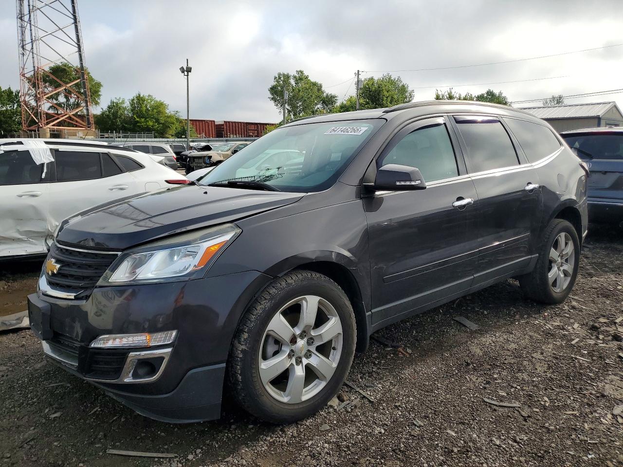 2016 Chevrolet Traverse Lt Gray vin: 1GNKVGKDXGJ332462