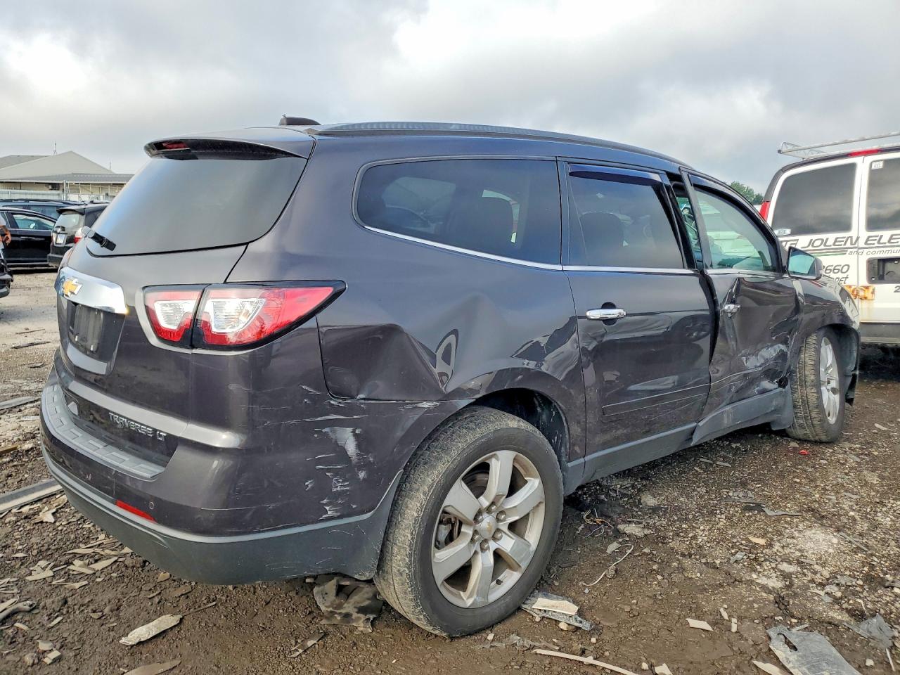 2016 Chevrolet Traverse Lt Gray vin: 1GNKVGKDXGJ332462