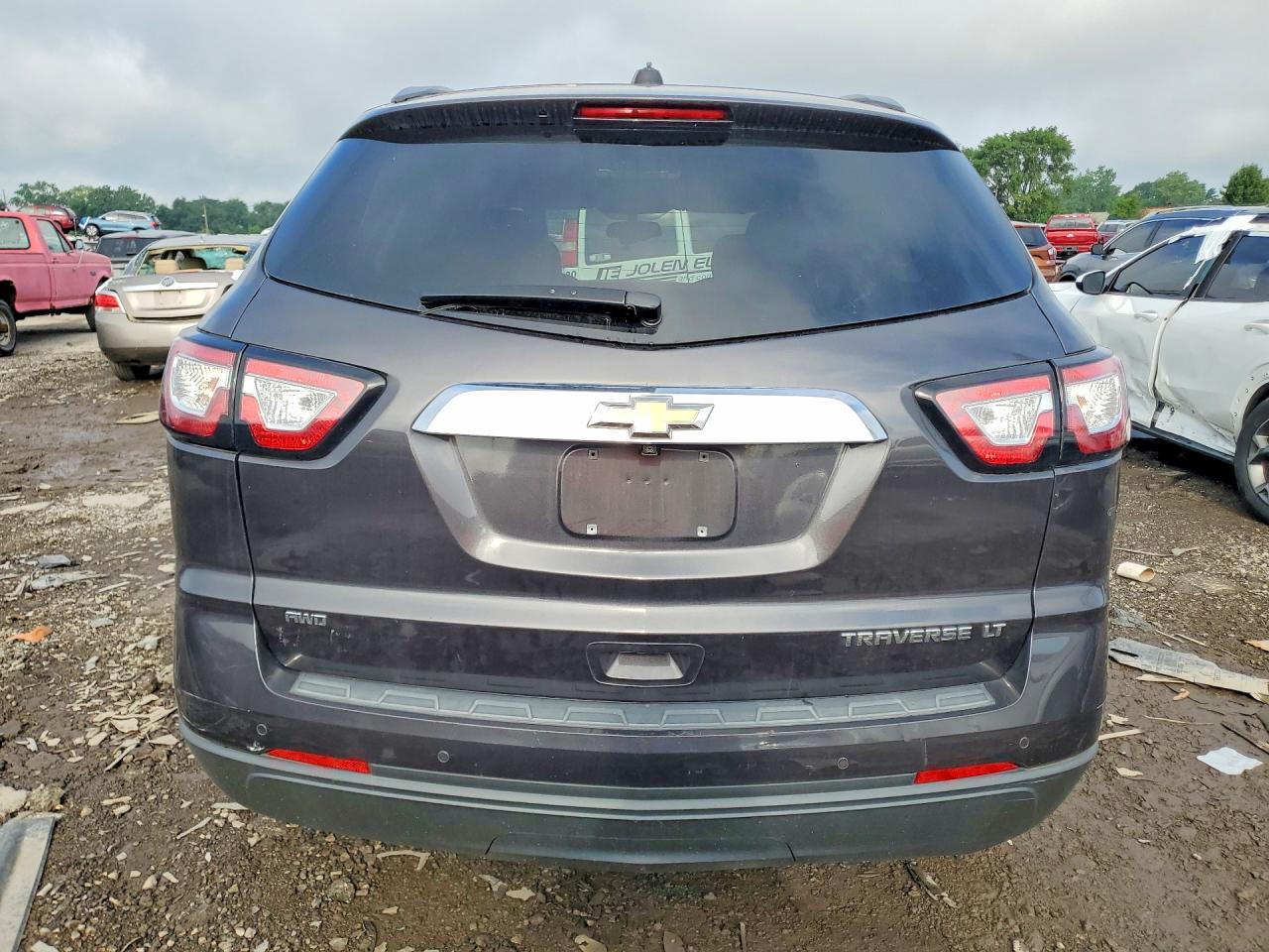 2016 Chevrolet Traverse Lt Gray vin: 1GNKVGKDXGJ332462