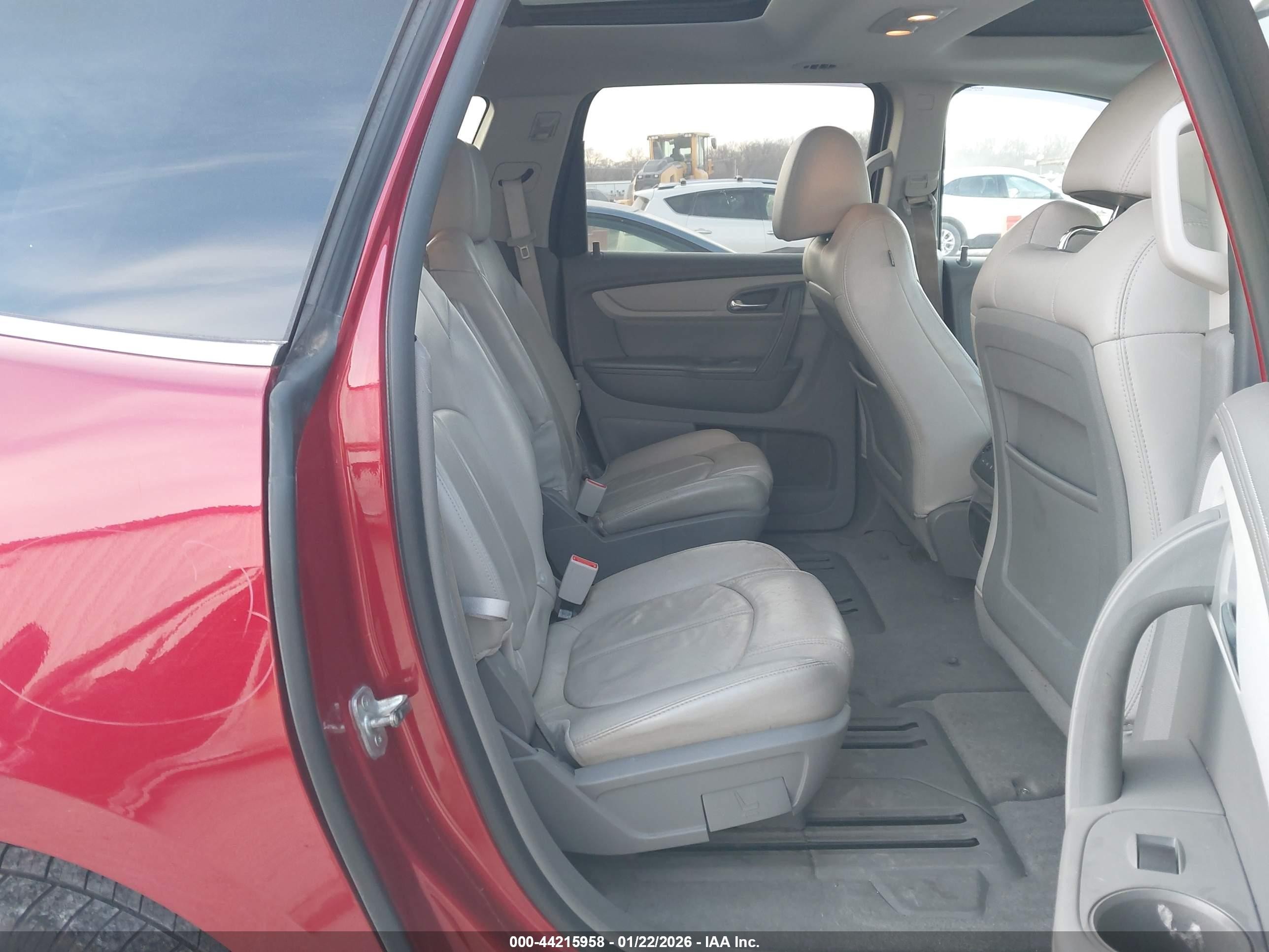 2014 Chevrolet Traverse 2lt Красный vin: 1GNKVHKD0EJ157657