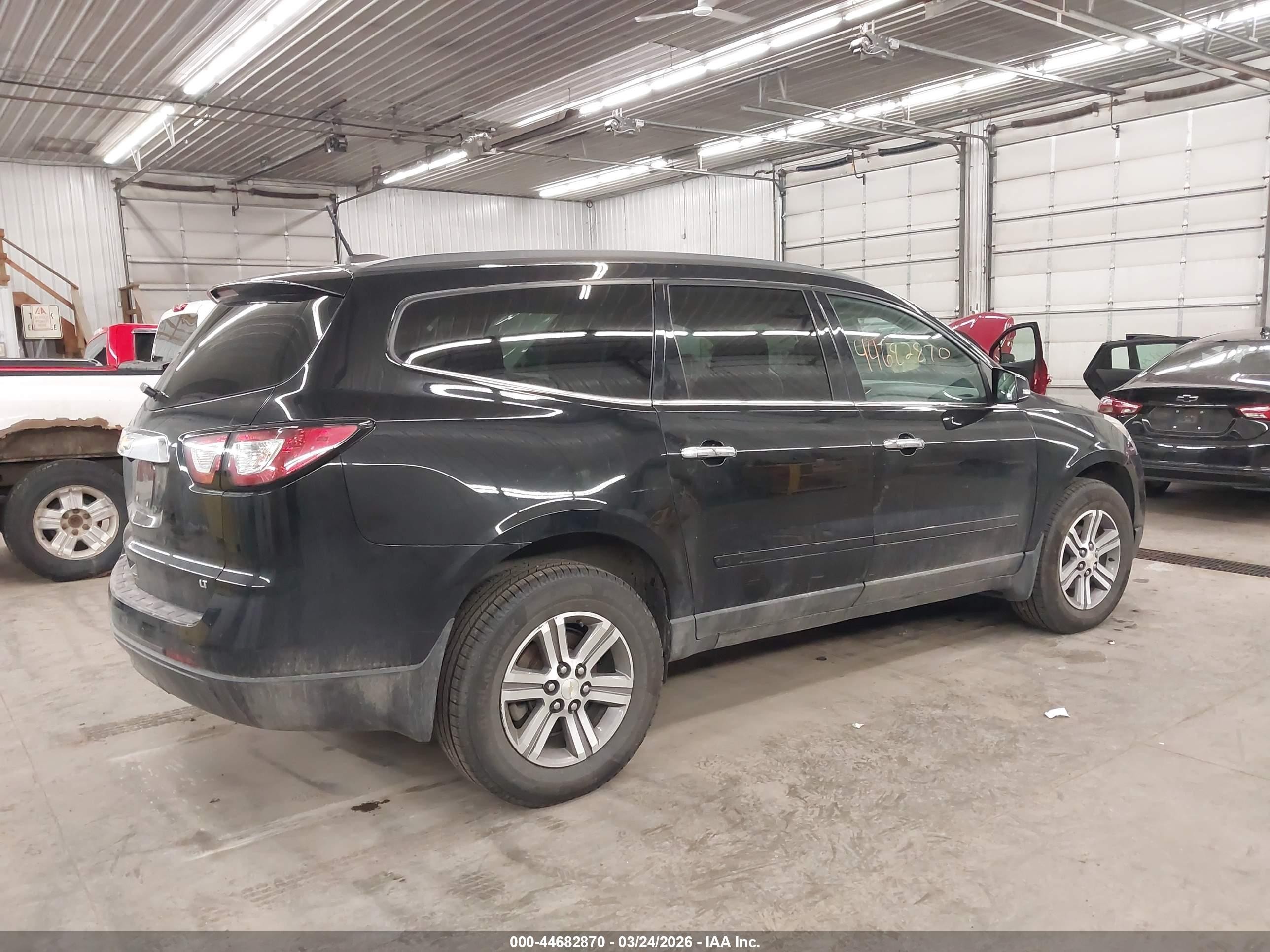 2017 Chevrolet Traverse 2lt Black vin: 1GNKVHKD2HJ136331