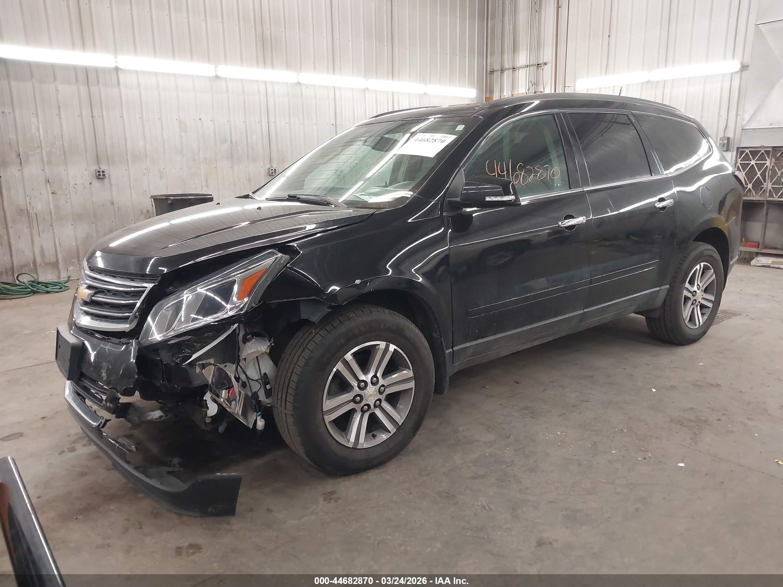 2017 Chevrolet Traverse 2lt Black vin: 1GNKVHKD2HJ136331