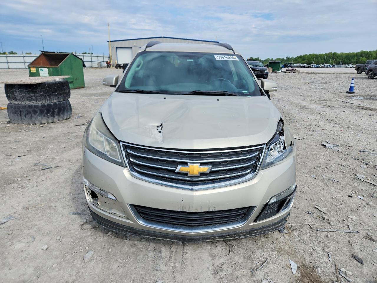 2015 Chevrolet Traverse Lt Cream vin: 1GNKVHKD3FJ102797