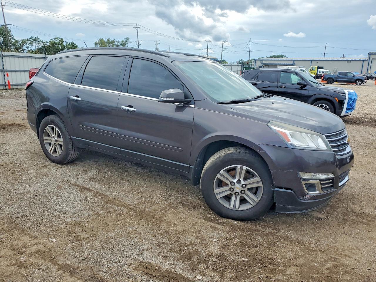 2015 Chevrolet Traverse Lt Угольный vin: 1GNKVHKD3FJ299521