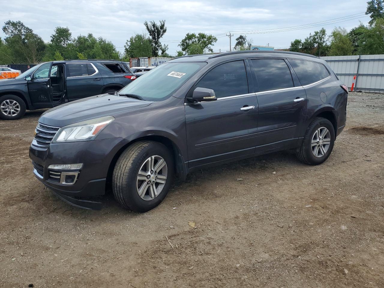 2015 Chevrolet Traverse Lt Угольный vin: 1GNKVHKD3FJ299521