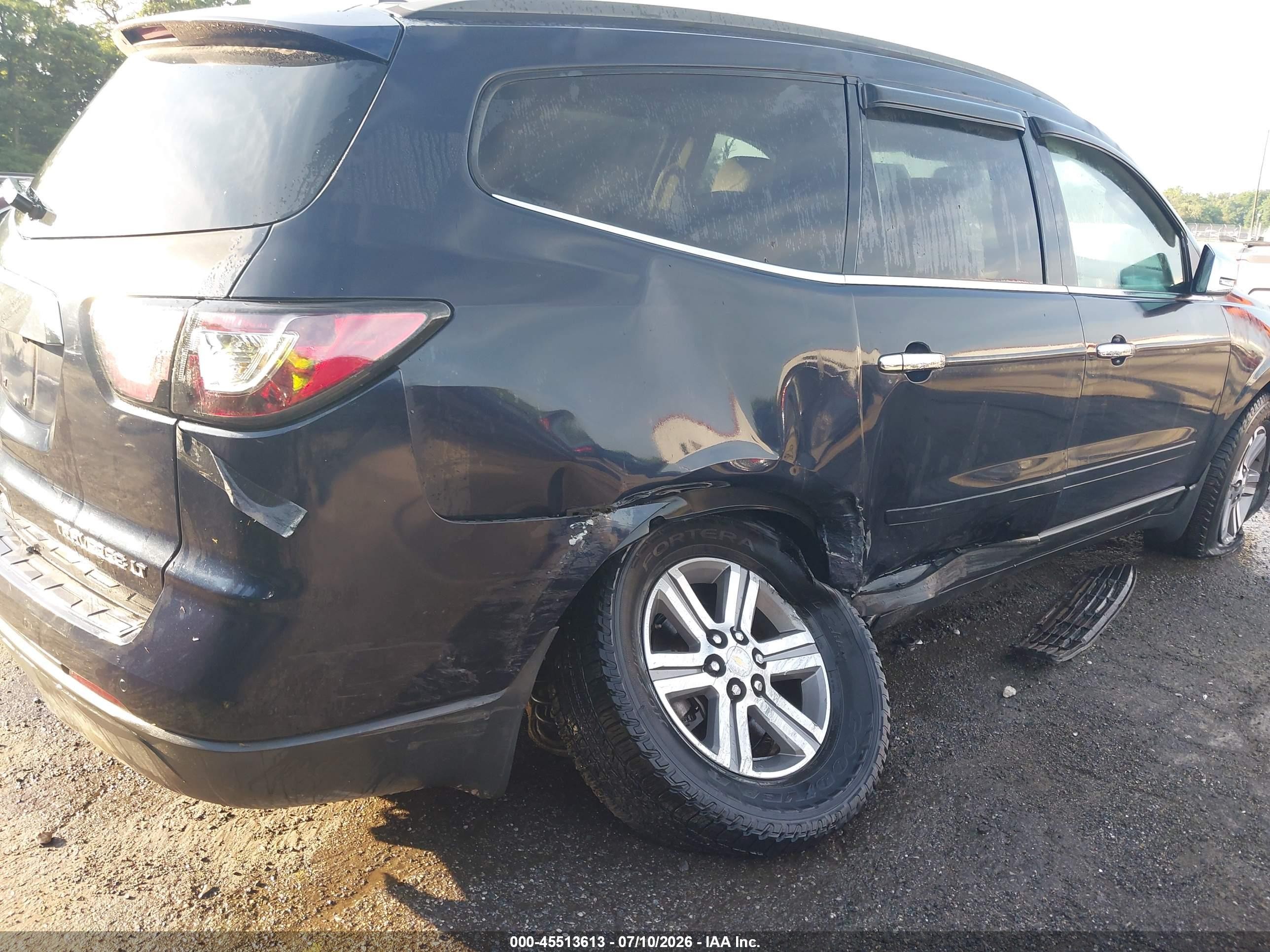 2015 Chevrolet Traverse Lt Blue vin: 1GNKVHKD4FJ160384