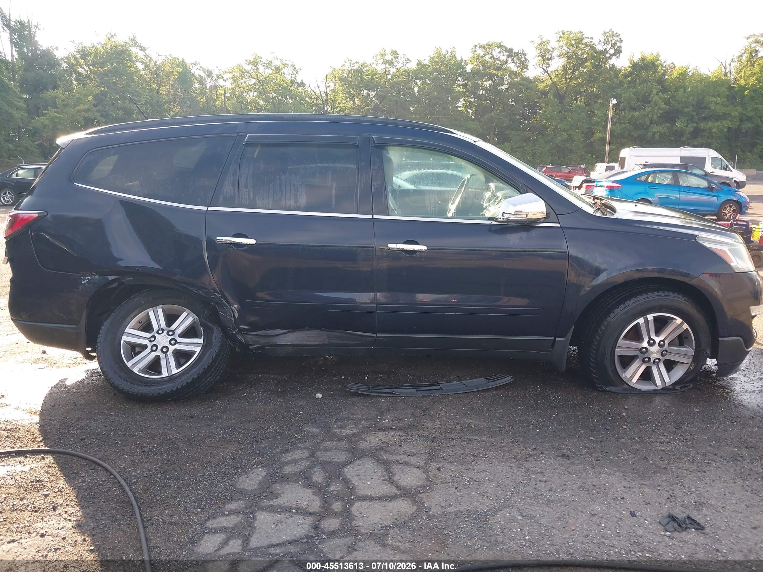 2015 Chevrolet Traverse Lt Blue vin: 1GNKVHKD4FJ160384