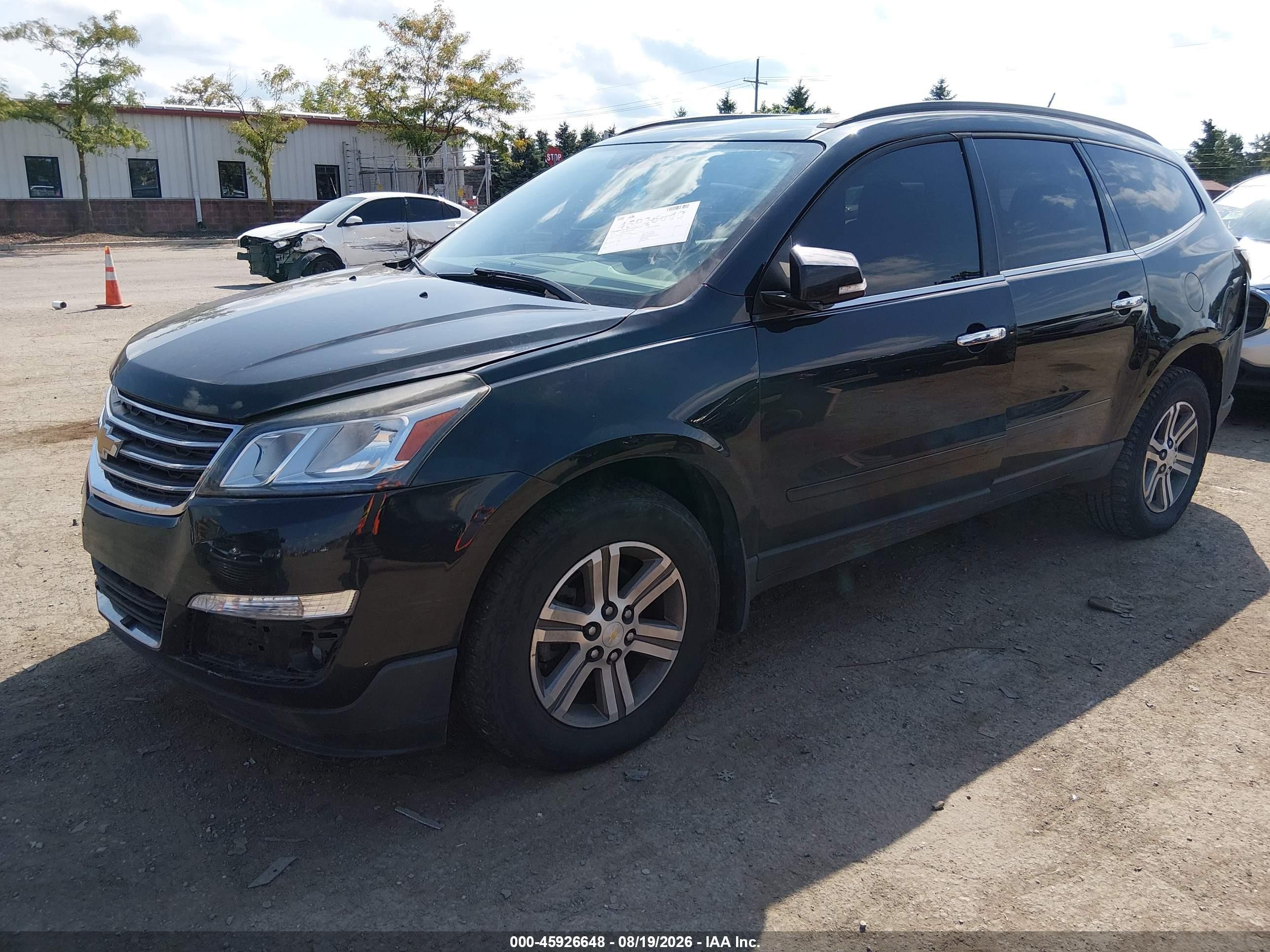 2015 Chevrolet Traverse Lt Black vin: 1GNKVHKD4FJ279178