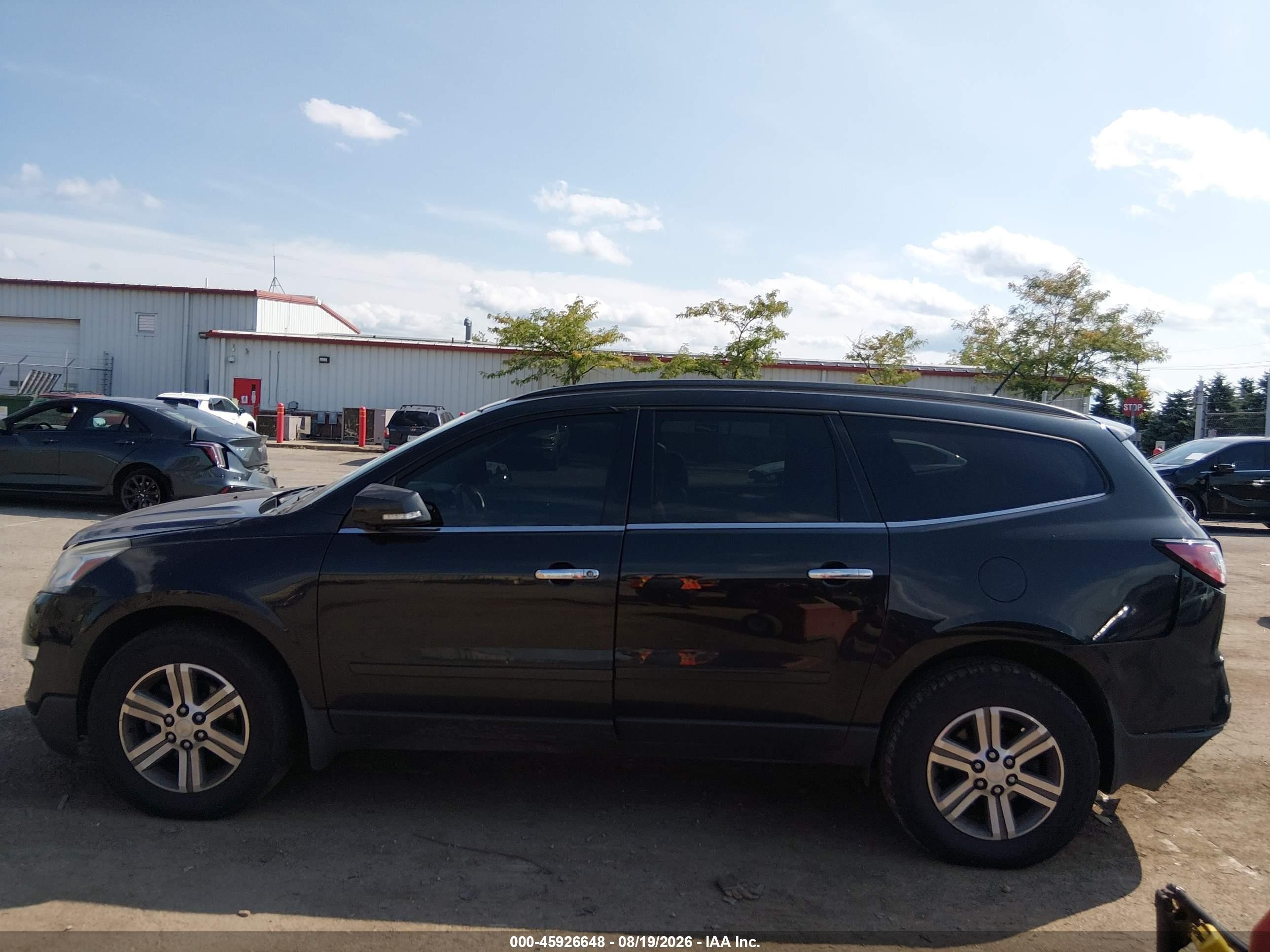 2015 Chevrolet Traverse Lt Black vin: 1GNKVHKD4FJ279178