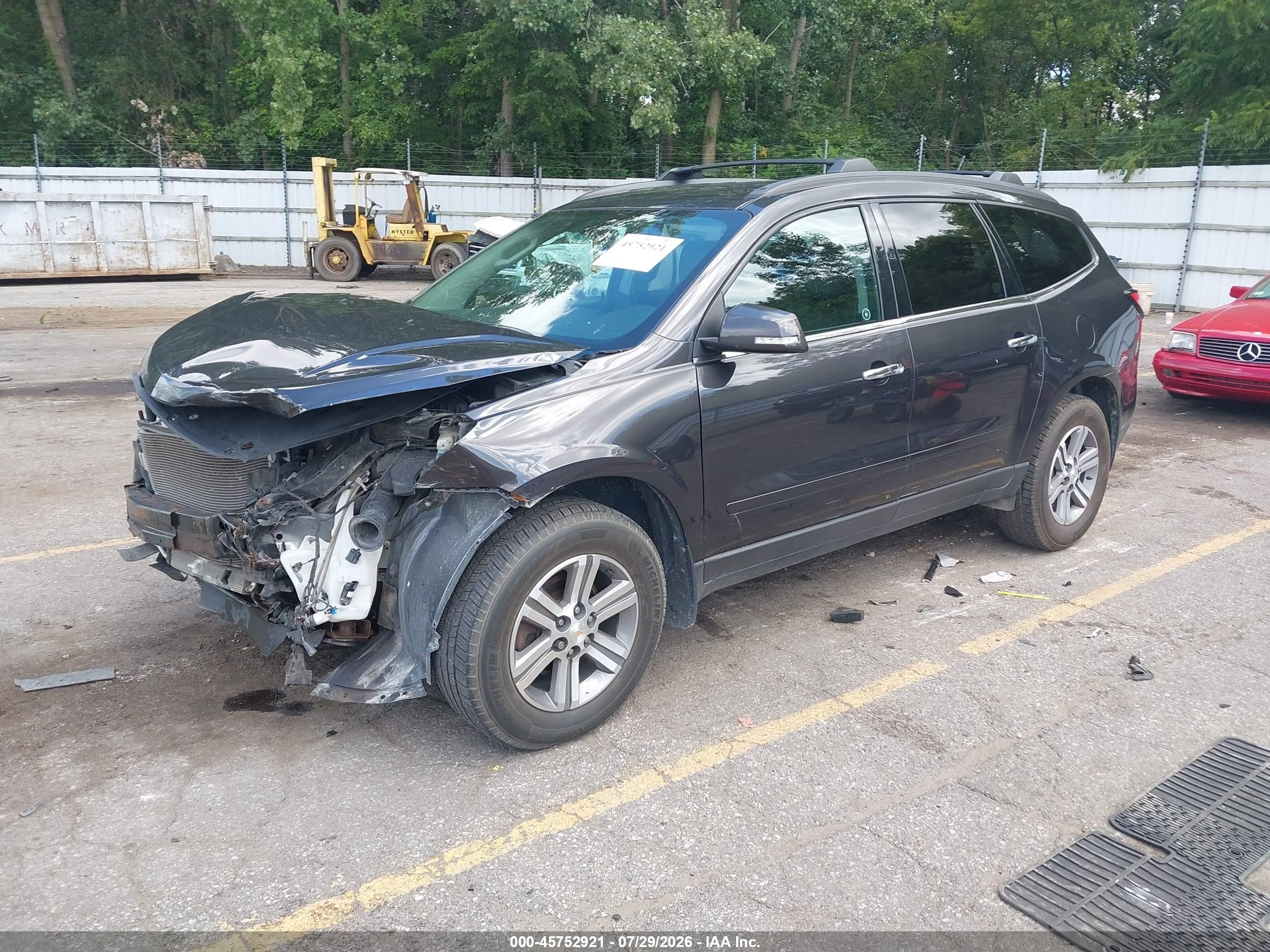 2015 Chevrolet Traverse Lt Black vin: 1GNKVHKD4FJ362691