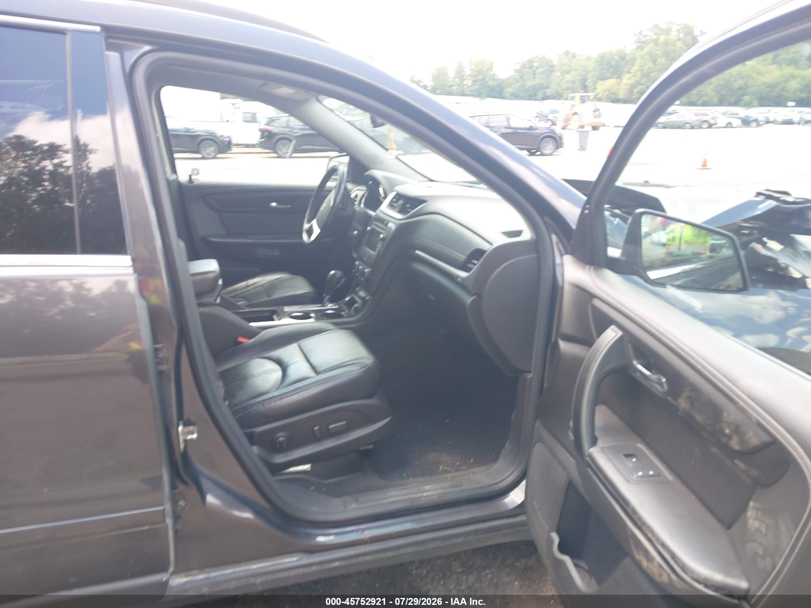 2015 Chevrolet Traverse Lt Black vin: 1GNKVHKD4FJ362691