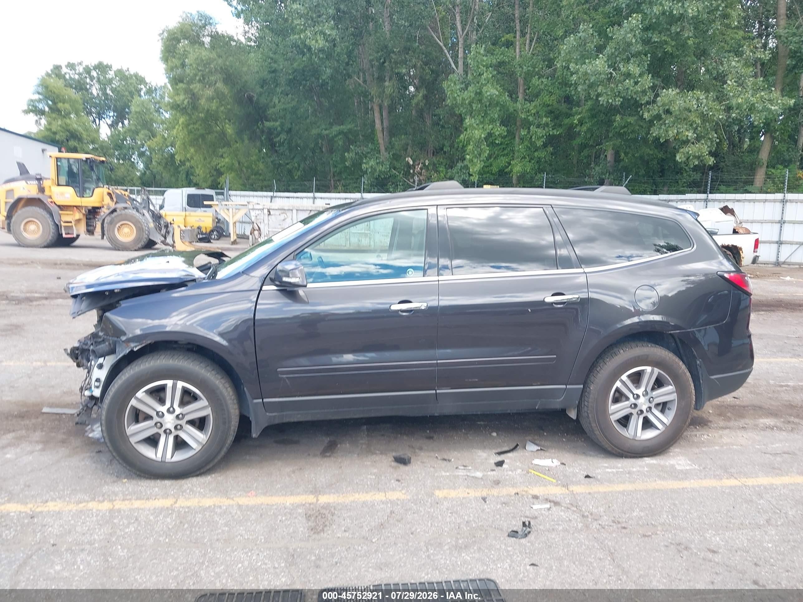 2015 Chevrolet Traverse Lt Black vin: 1GNKVHKD4FJ362691