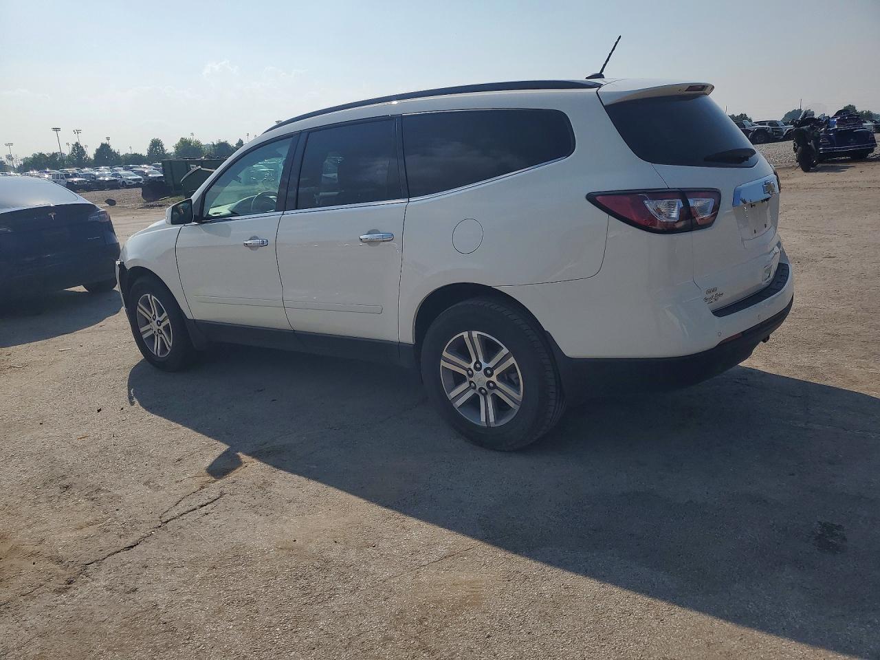 2015 Chevrolet Traverse 2lt White vin: 1GNKVHKD5FJ273406