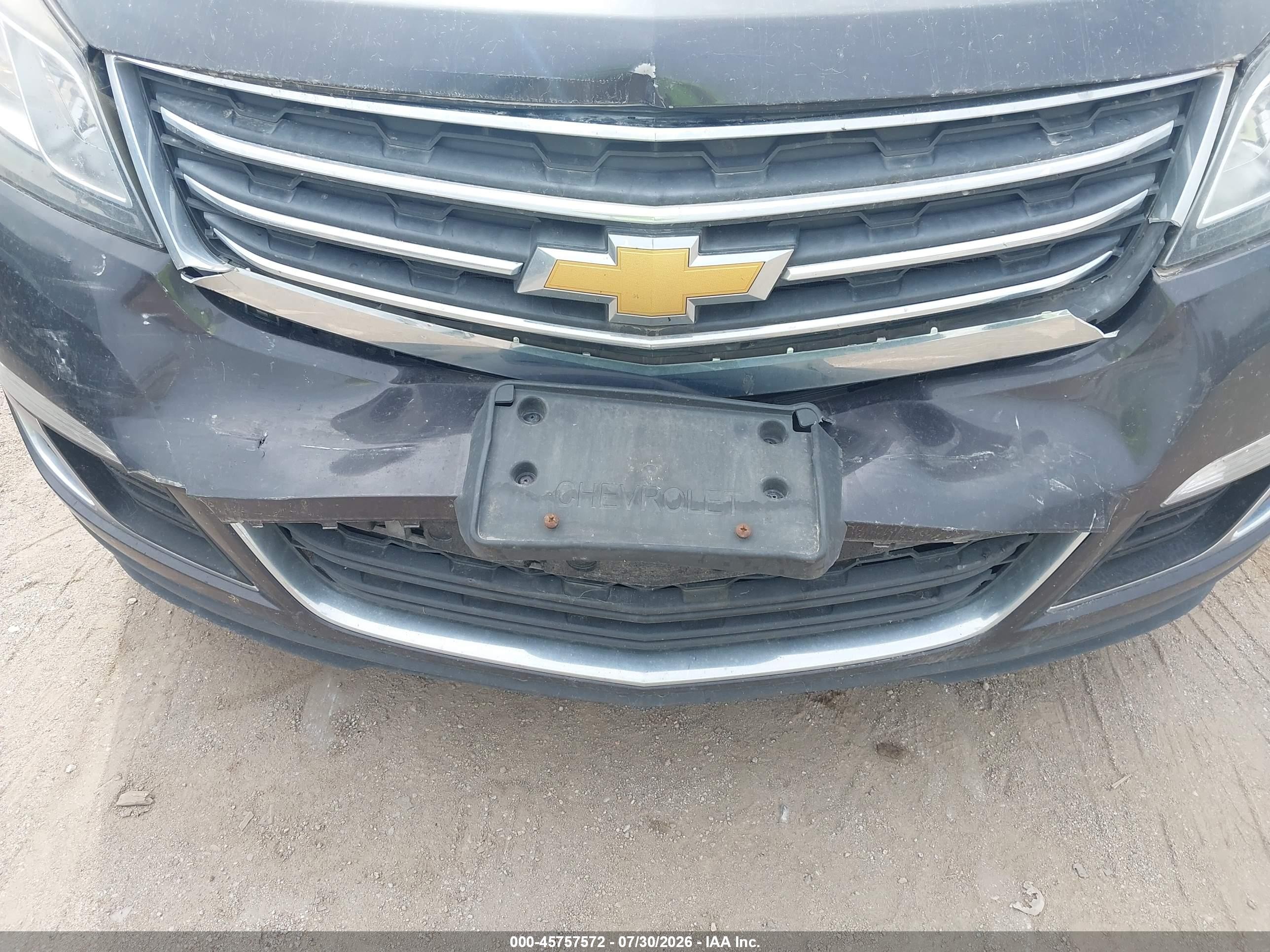 2015 Chevrolet Traverse Lt Black vin: 1GNKVHKD6FJ366404