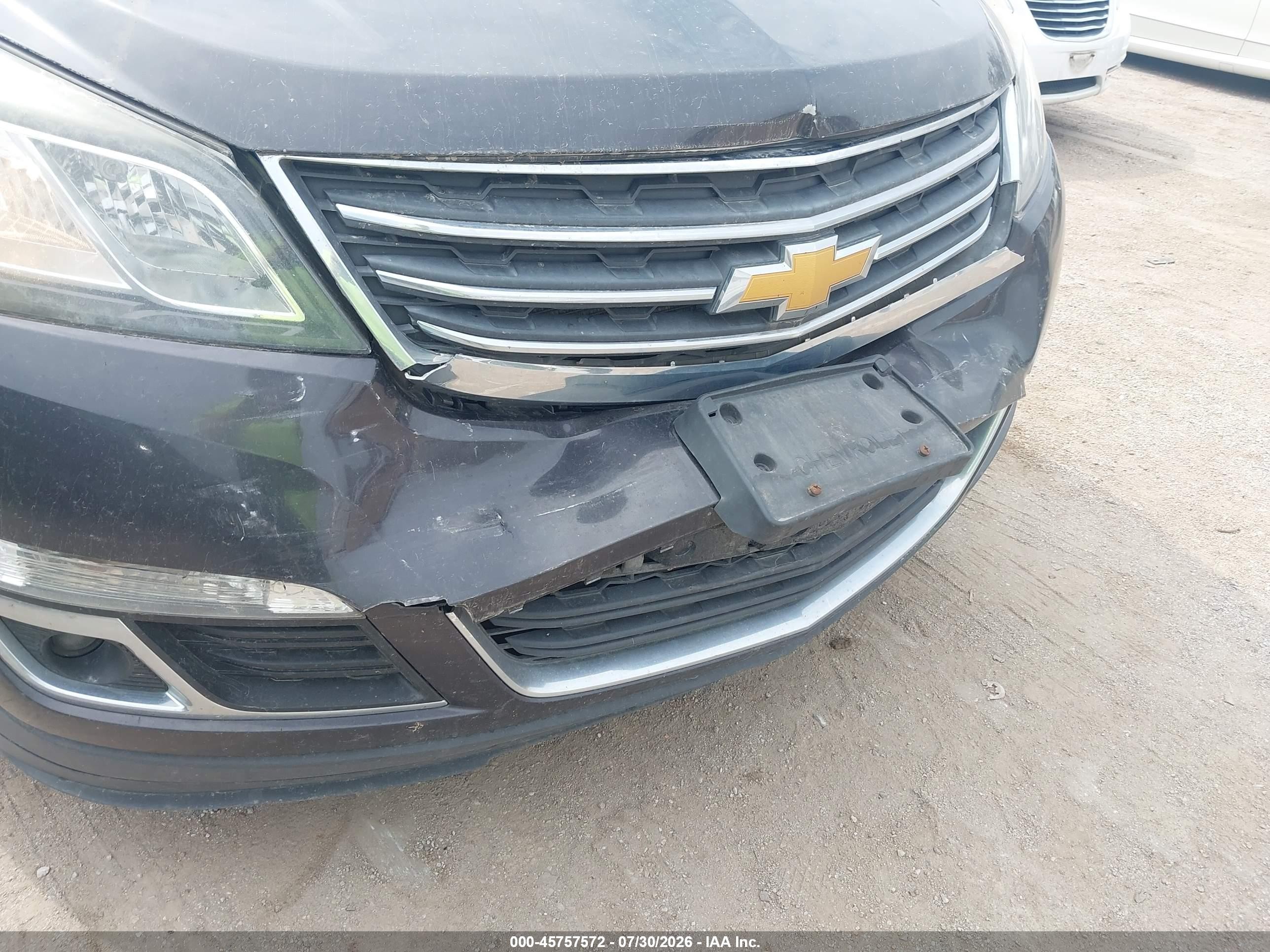 2015 Chevrolet Traverse Lt Black vin: 1GNKVHKD6FJ366404