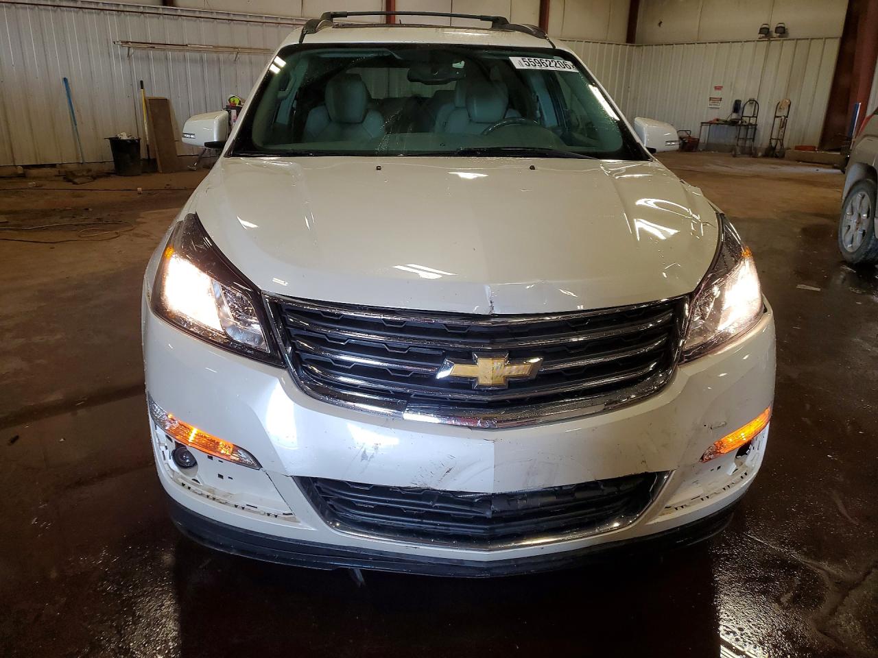 2015 Chevrolet Traverse Lt Белый vin: 1GNKVHKD8FJ133236