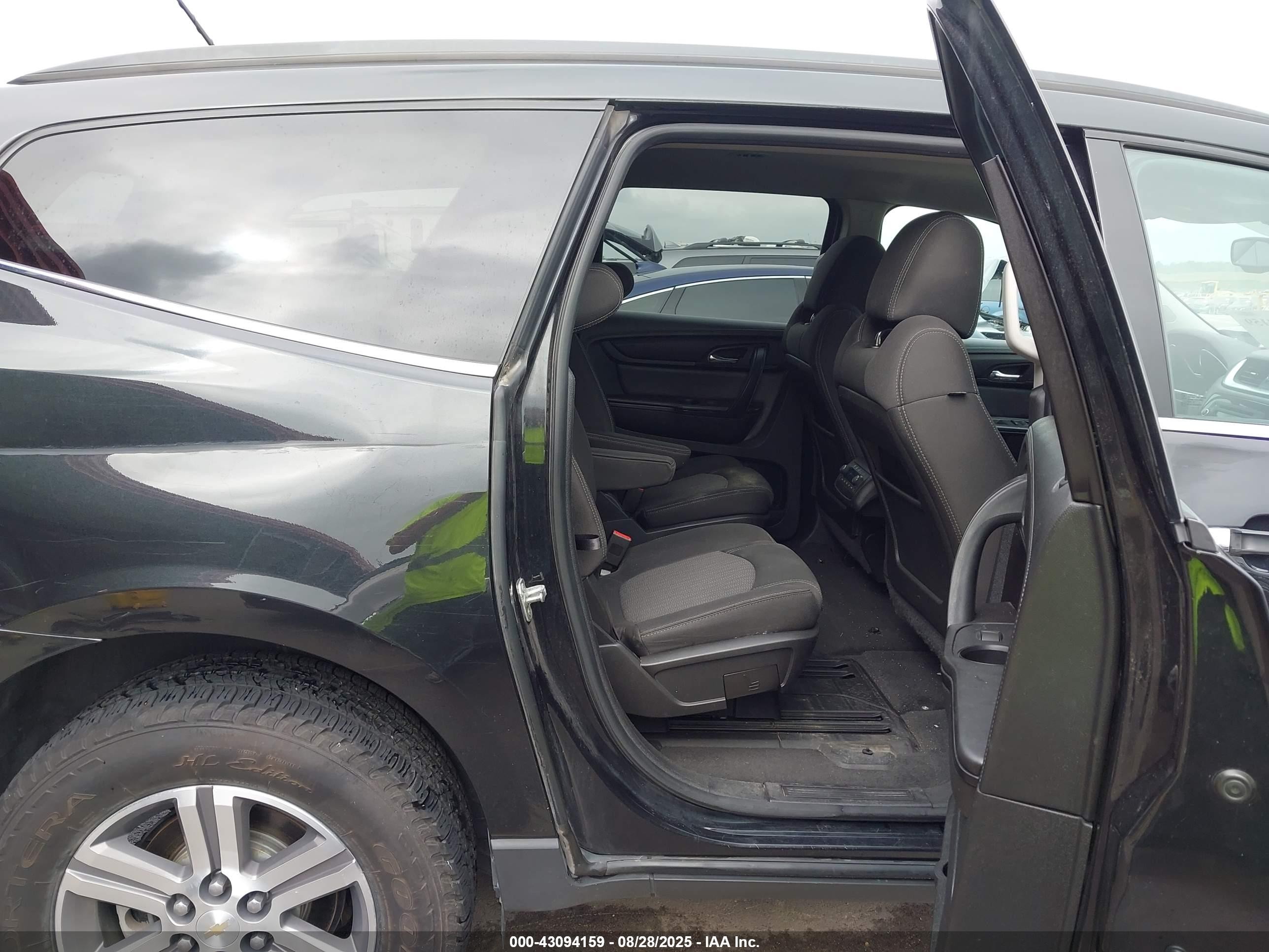 2015 Chevrolet Traverse 2lt Black vin: 1GNKVHKD8FJ267972