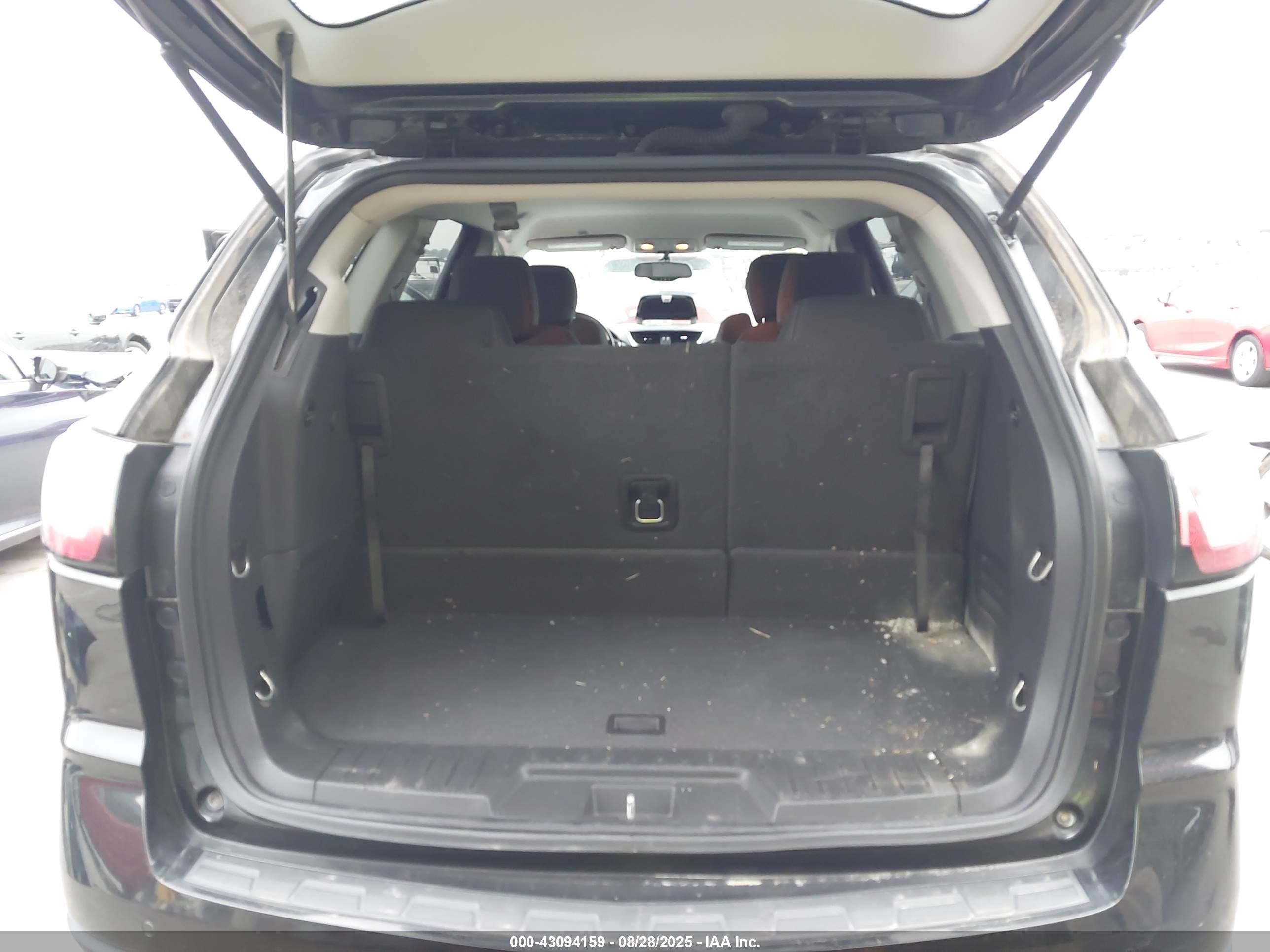 2015 Chevrolet Traverse 2lt Black vin: 1GNKVHKD8FJ267972