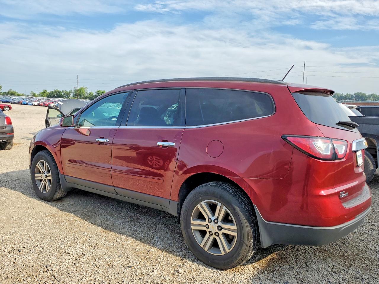 2015 Chevrolet Traverse Lt Красный vin: 1GNKVHKD8FJ288174