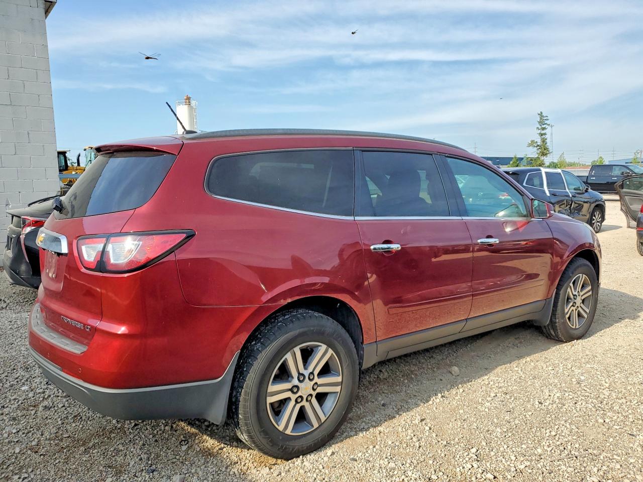 2015 Chevrolet Traverse Lt Красный vin: 1GNKVHKD8FJ288174