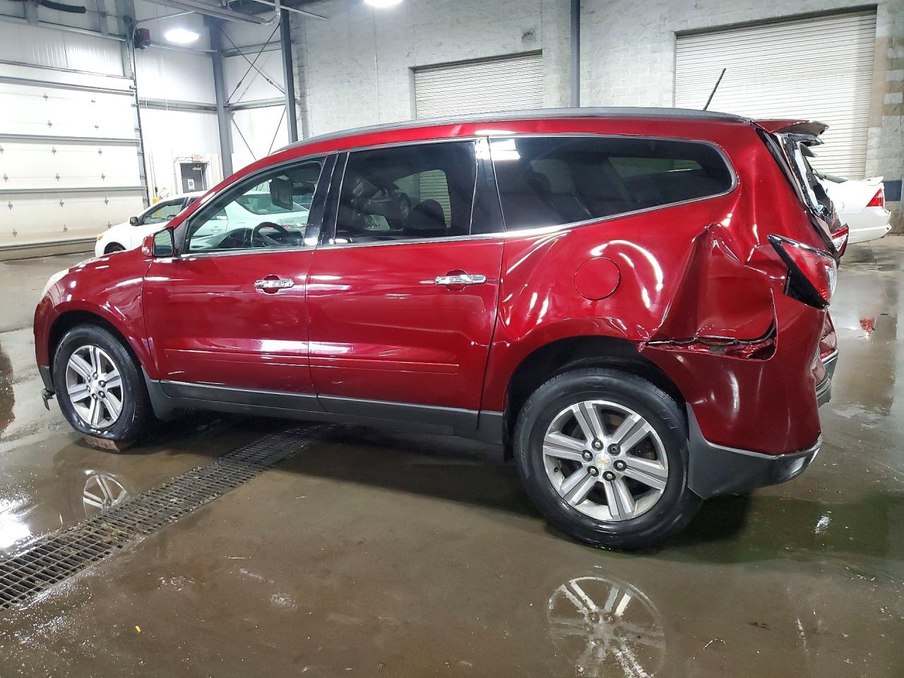 2015 Chevrolet Traverse Lt Бордовый vin: 1GNKVHKDXFJ103641