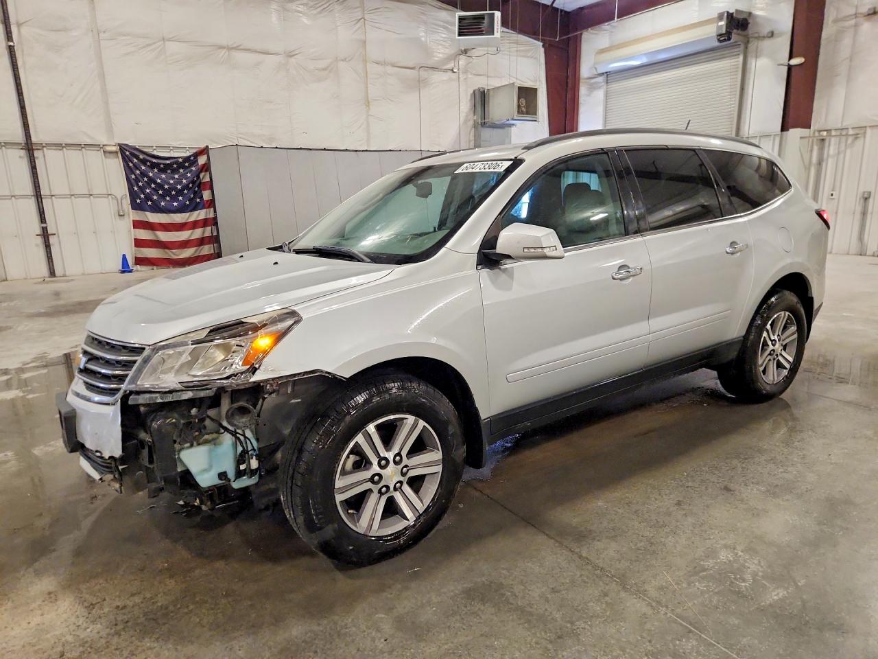 2015 Chevrolet Traverse Lt Silver vin: 1GNKVHKDXFJ188545
