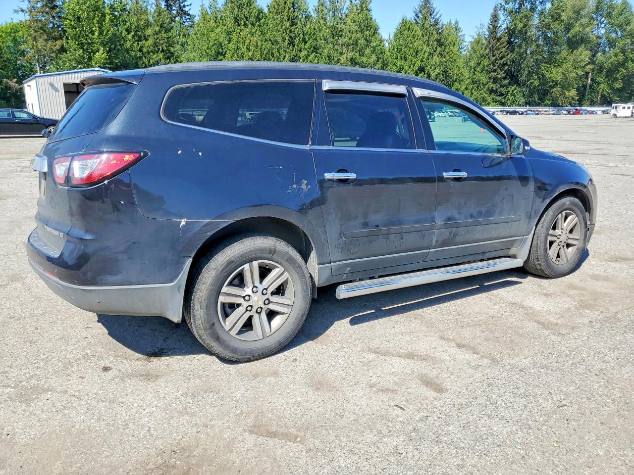 2015 Chevrolet Traverse Lt Black vin: 1GNKVHKDXFJ258366