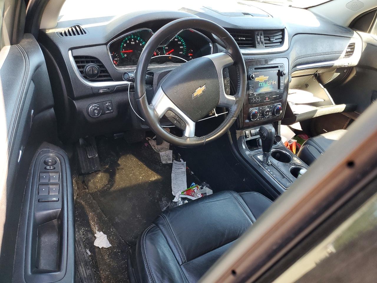 2015 Chevrolet Traverse Lt Black vin: 1GNKVHKDXFJ258366
