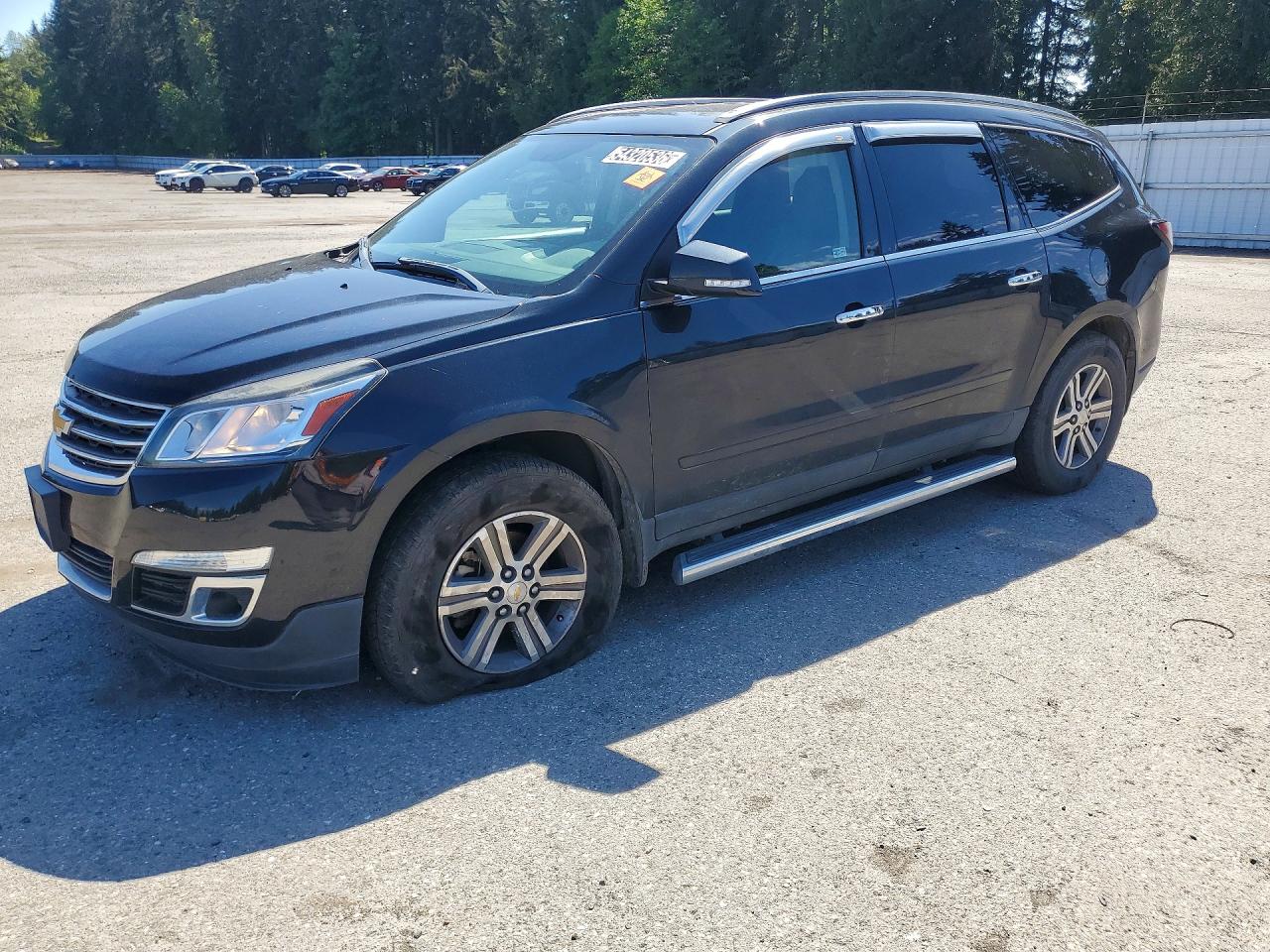 2015 Chevrolet Traverse Lt Black vin: 1GNKVHKDXFJ258366