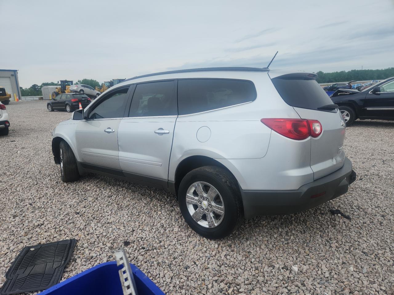 2012 Chevrolet Traverse Lt Silver vin: 1GNKVJED0CJ329475