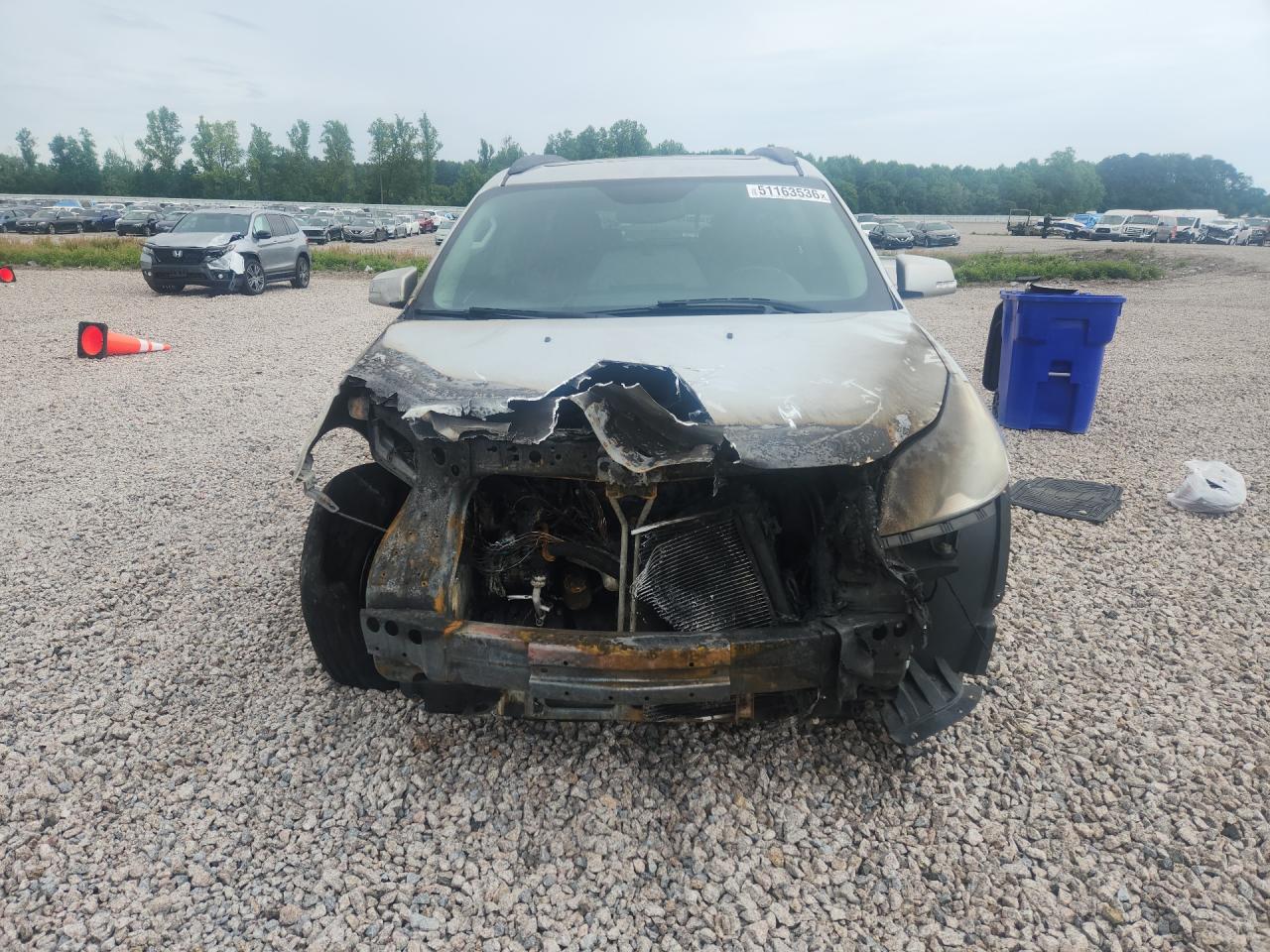 2012 Chevrolet Traverse Lt Silver vin: 1GNKVJED0CJ329475