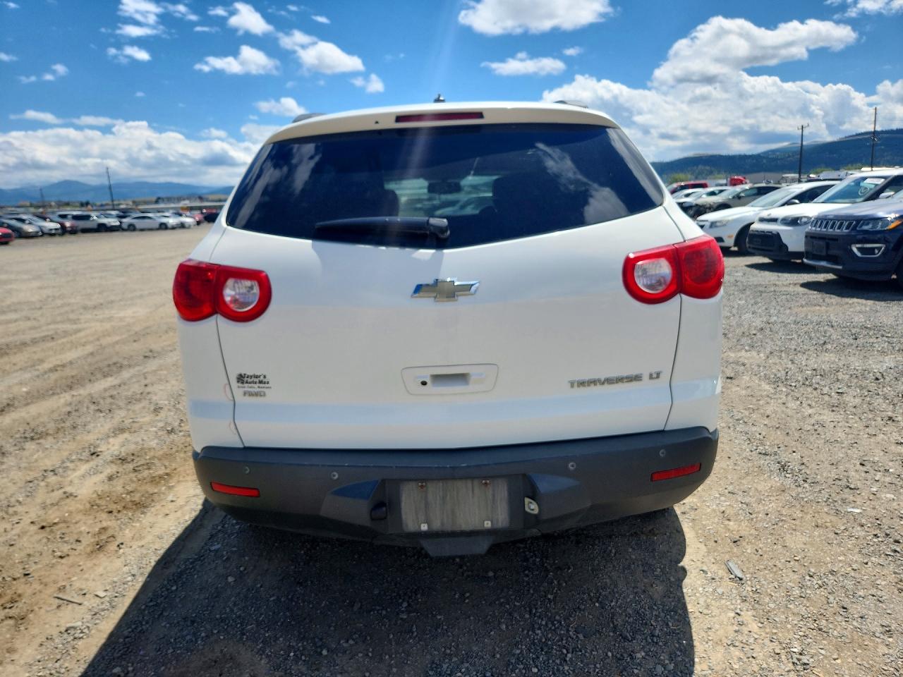2012 Chevrolet Traverse Lt Белый vin: 1GNKVJED1CJ120486