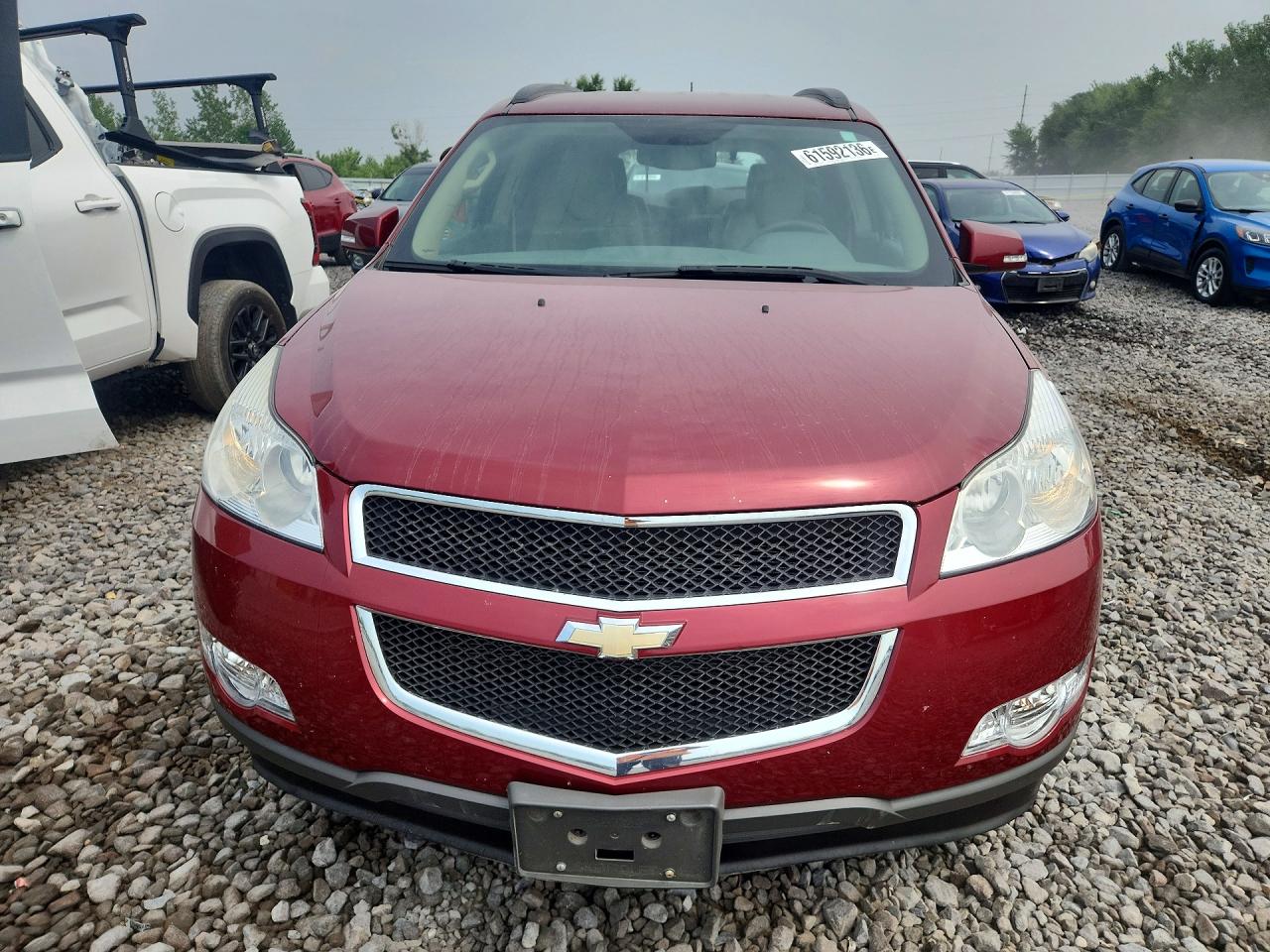 2011 Chevrolet Traverse Lt Red vin: 1GNKVJED4BJ173438