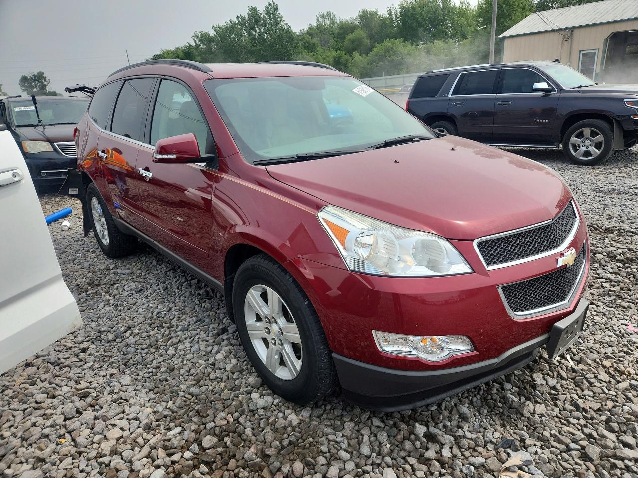 2011 Chevrolet Traverse Lt Red vin: 1GNKVJED4BJ173438