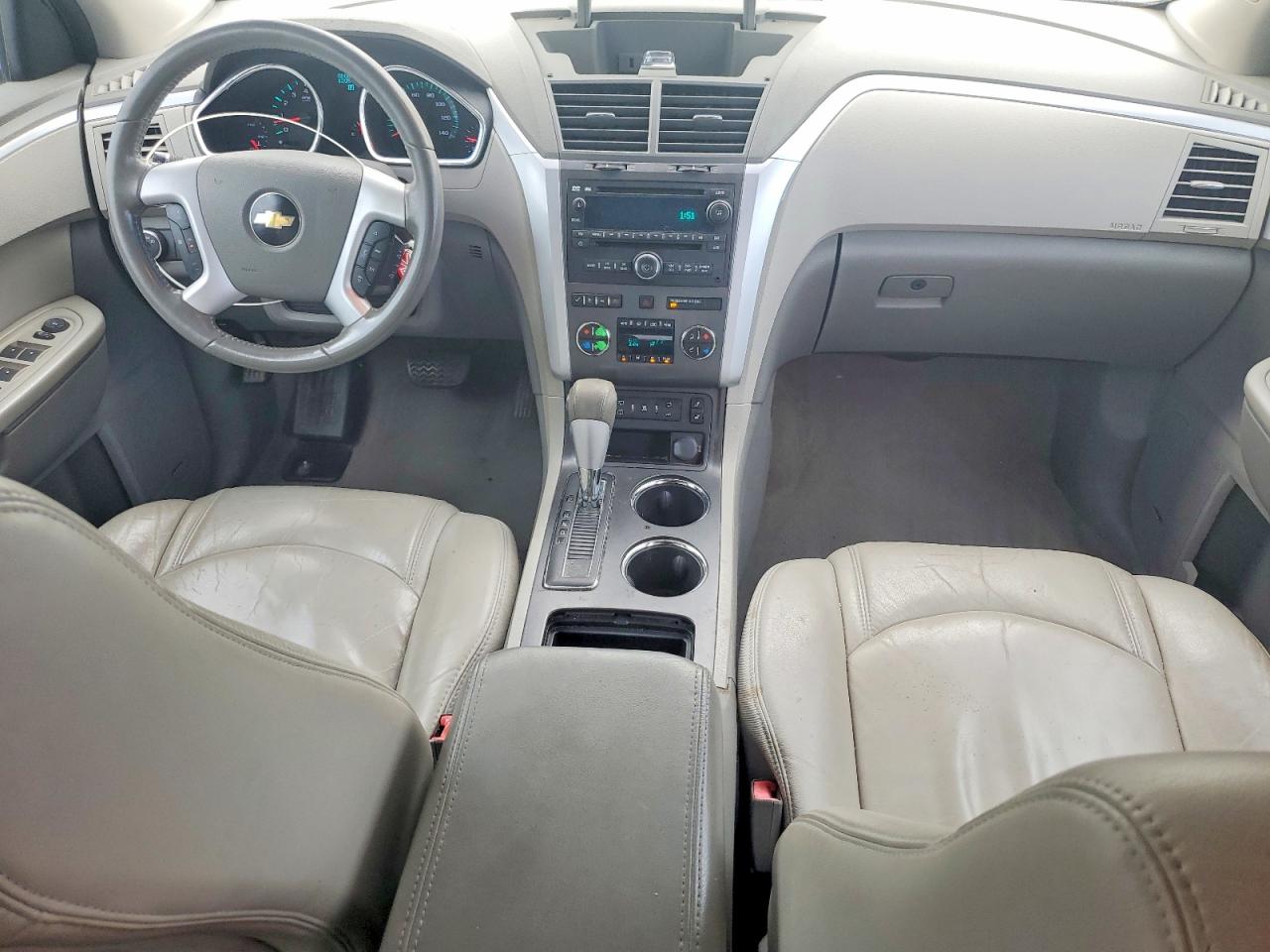 2011 Chevrolet Traverse Lt White vin: 1GNKVJED4BJ293191