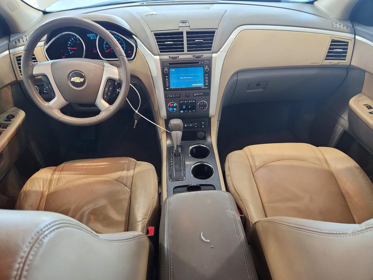 2012 Chevrolet Traverse Lt Cream vin: 1GNKVJED5CJ127490