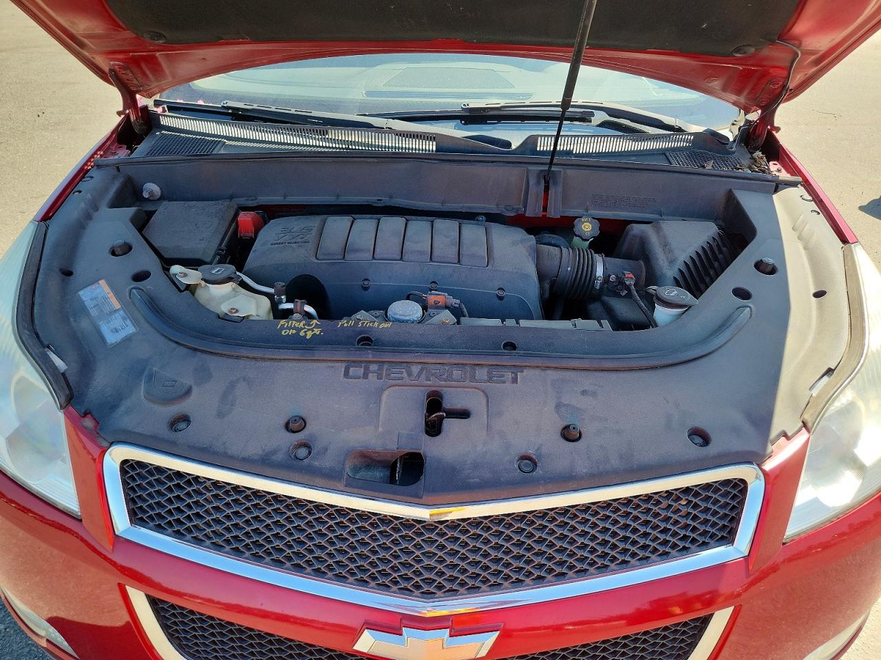 2012 Chevrolet Traverse Lt Red vin: 1GNKVJED5CJ350211