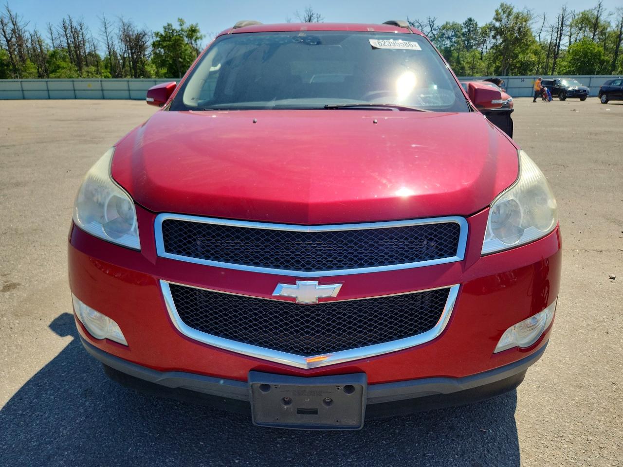 2012 Chevrolet Traverse Lt Red vin: 1GNKVJED5CJ350211