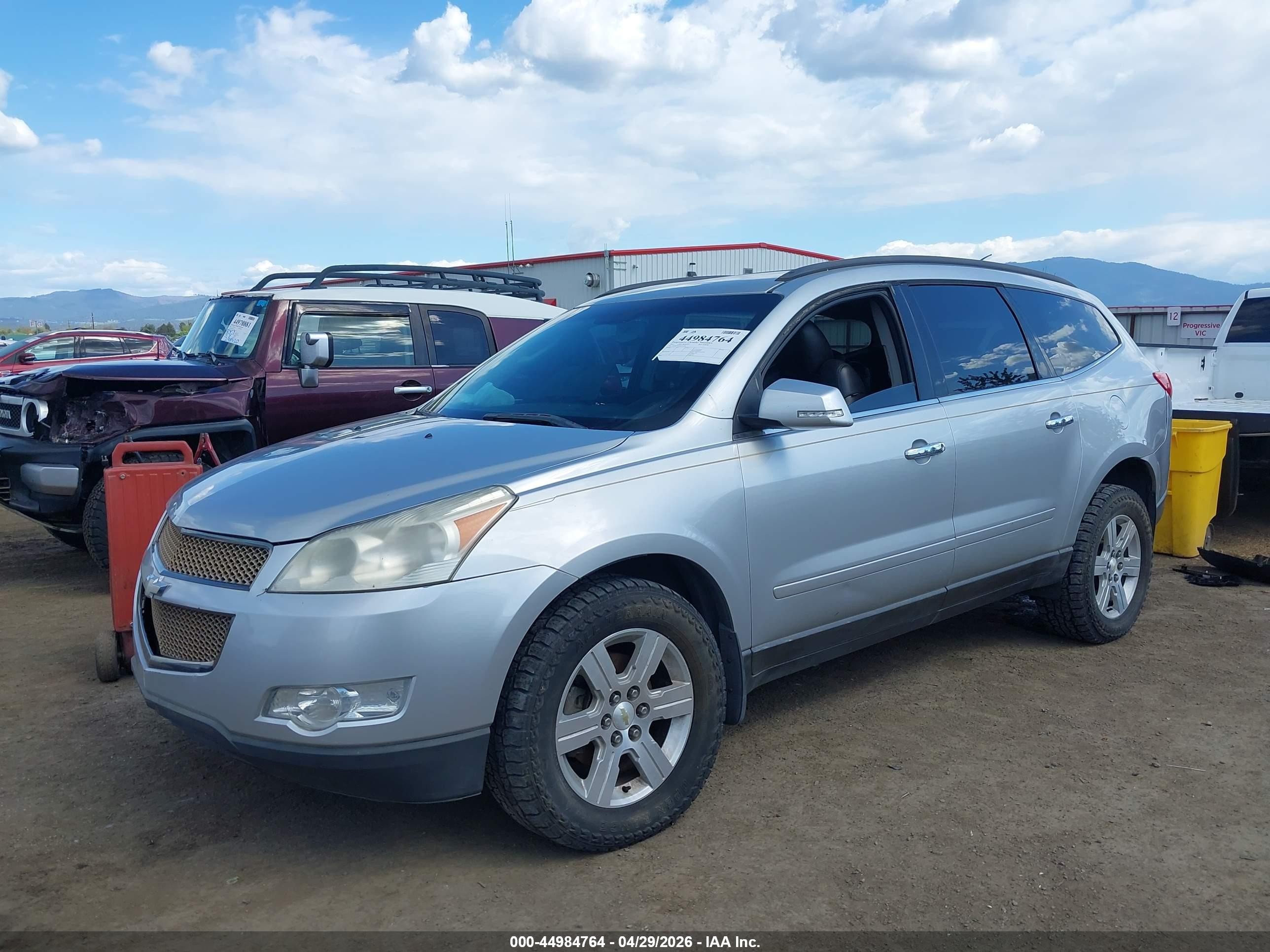 2011 Chevrolet Traverse 2lt Silver vin: 1GNKVJED6BJ110406