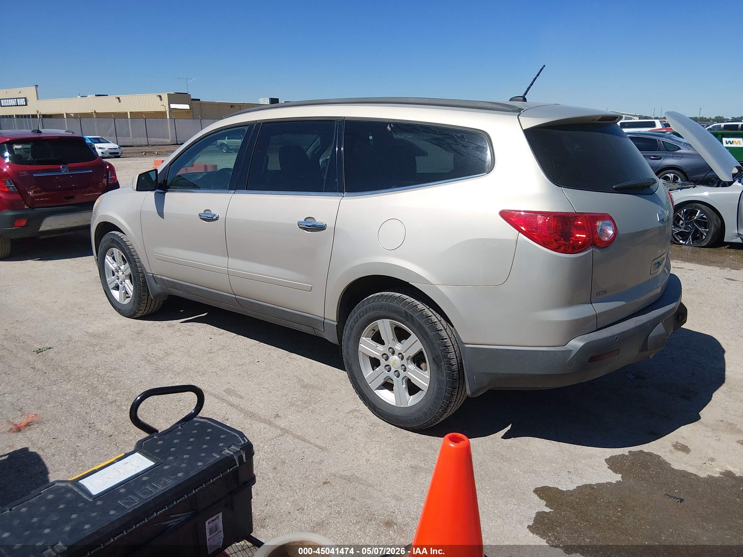 2012 Chevrolet Traverse 2lt Желто-коричневый vin: 1GNKVJED7CJ273681
