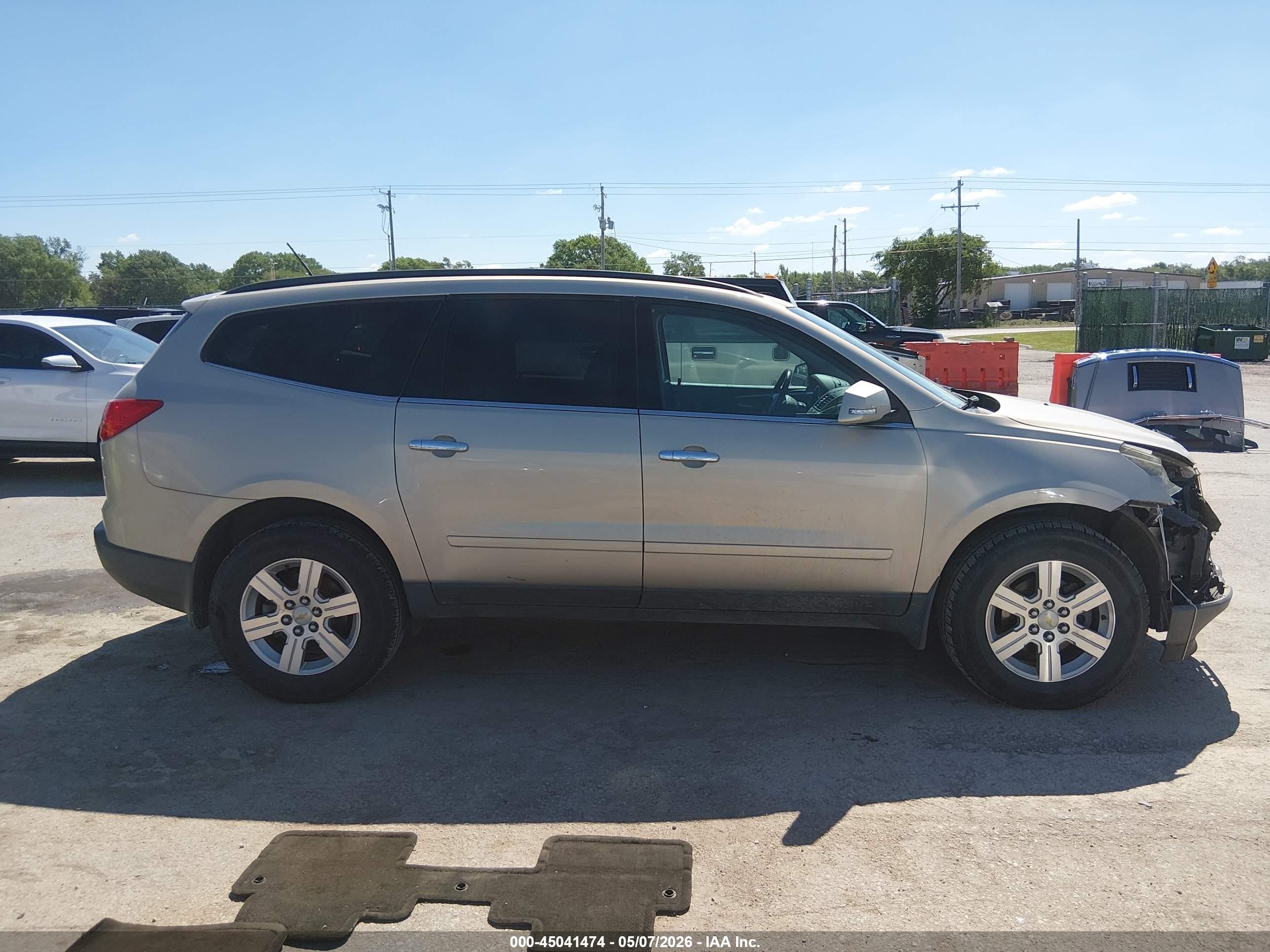 2012 Chevrolet Traverse 2lt Желто-коричневый vin: 1GNKVJED7CJ273681
