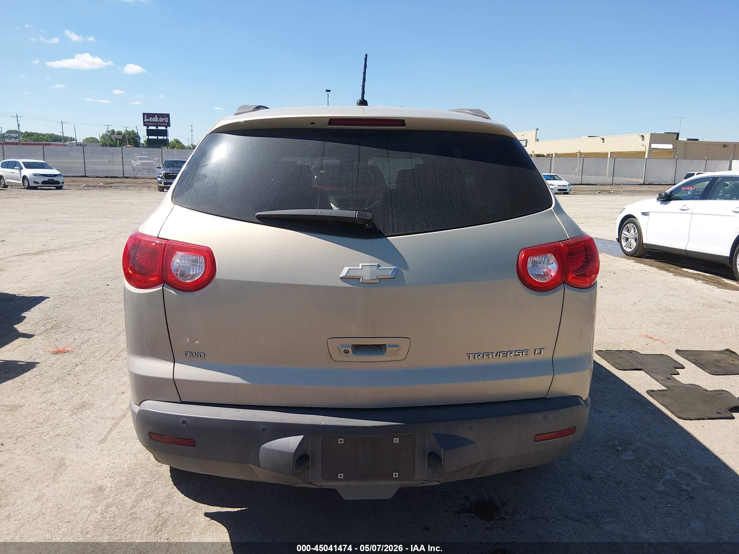 2012 Chevrolet Traverse 2lt Желто-коричневый vin: 1GNKVJED7CJ273681