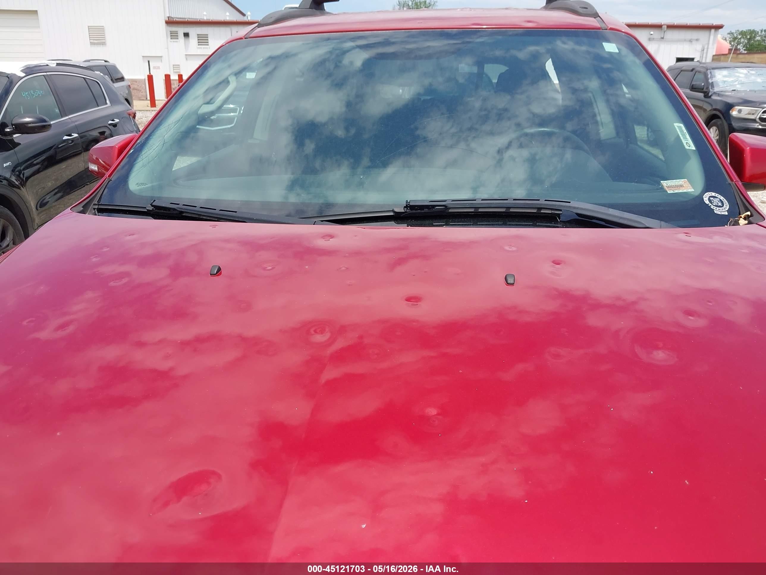 2012 Chevrolet Traverse 2lt Red vin: 1GNKVJED8CJ328798