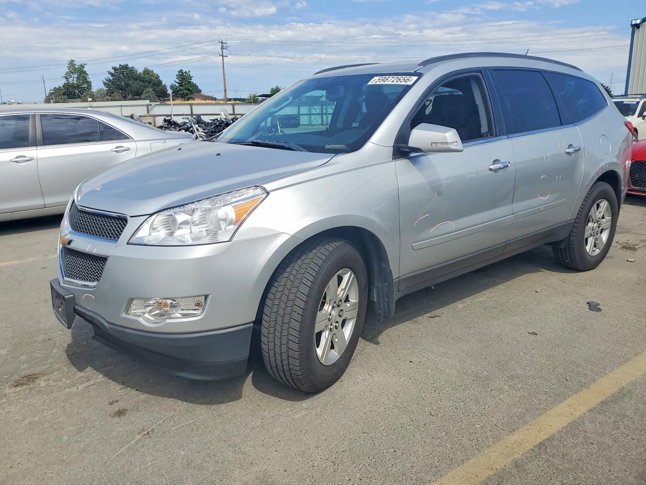 2011 Chevrolet Traverse Lt Silver vin: 1GNKVJED9BJ237411