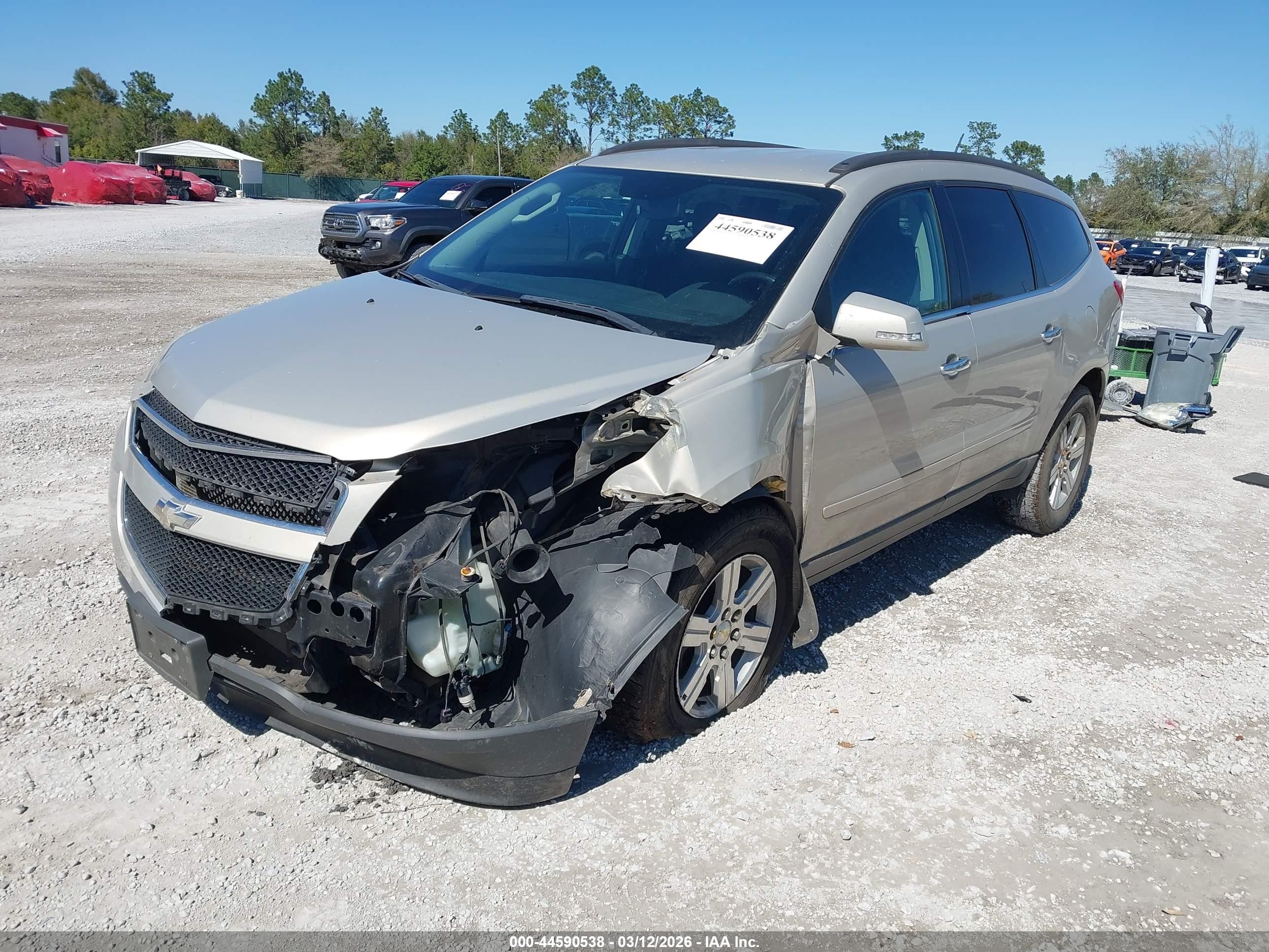 2011 Chevrolet Traverse 2lt Gold vin: 1GNKVJED9BJ238994